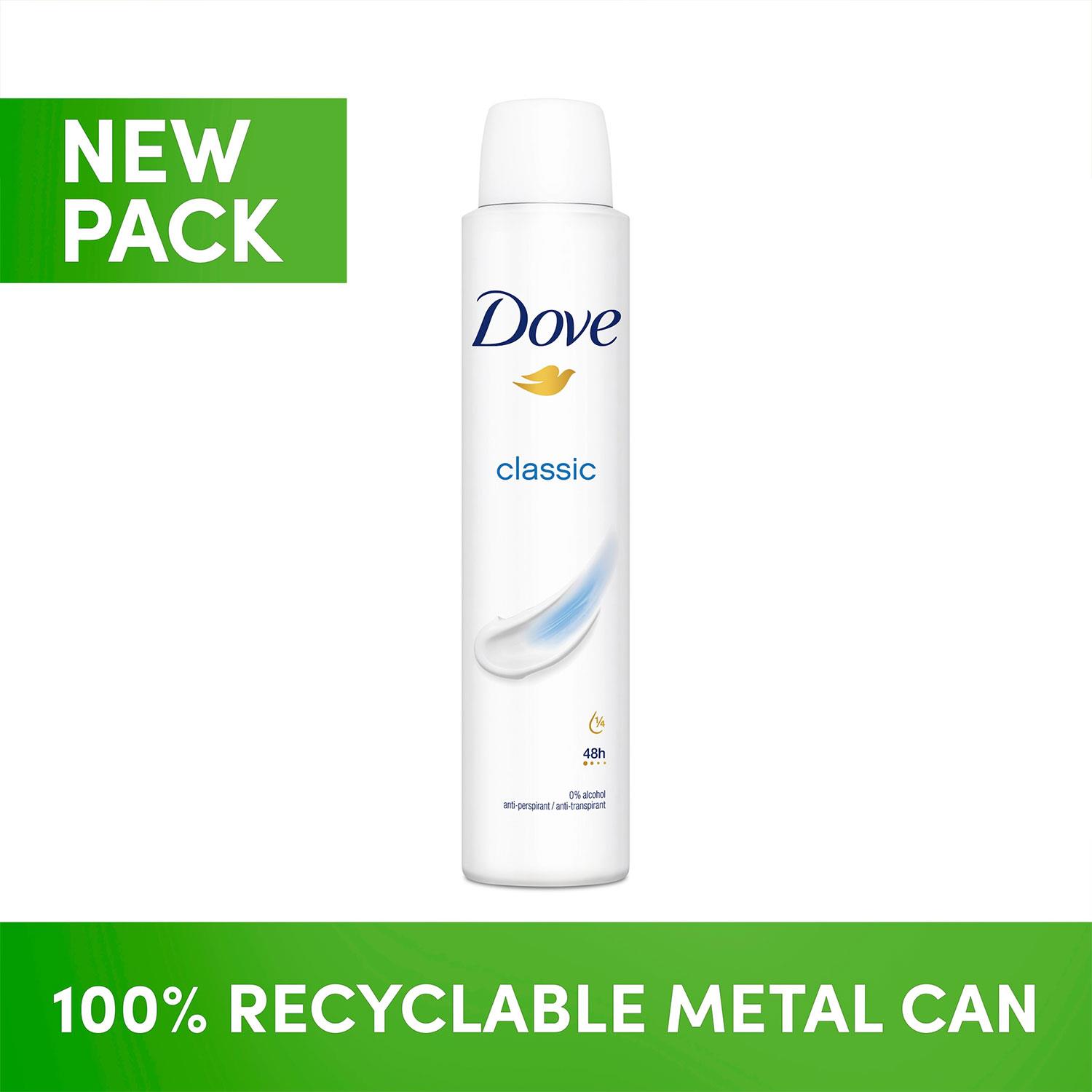 Dove Anti-Perspirant with 48H Sweat Protection Deodorant Spray 200ml, 6 Pack - Picture 19 of 56