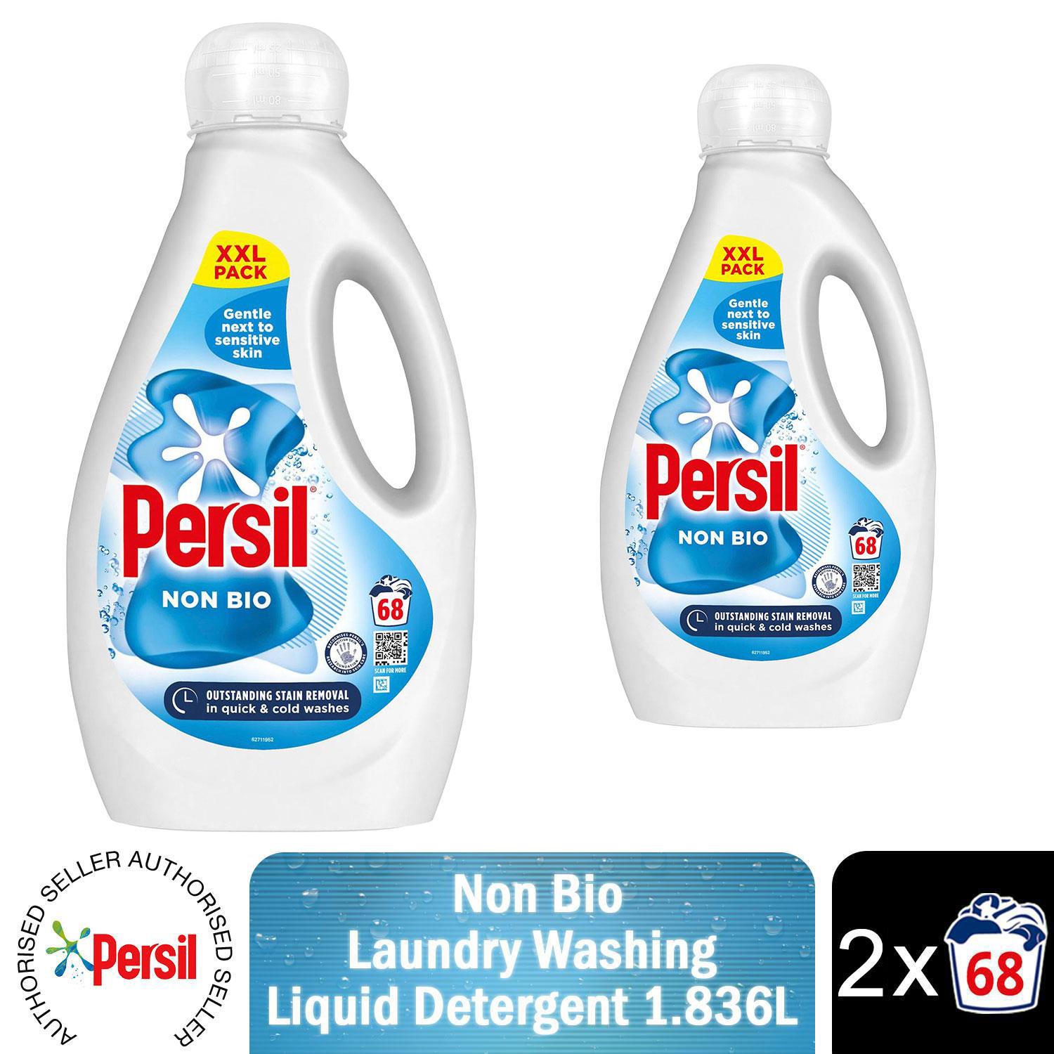 Persil XXL Washing Liquid Detergent Bio, Non-Bio, Colour Protect 1.836L, 68W - Picture 23 of 72