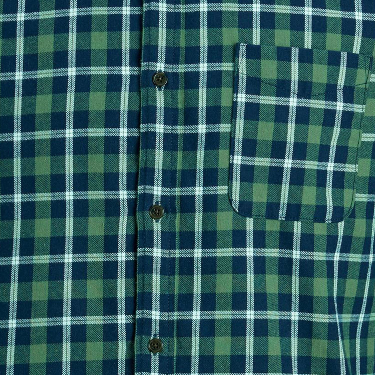 Jack & Jones Mens Casual Checked Shirt, Single Pocket, Button Cuff - Picture 23 of 30