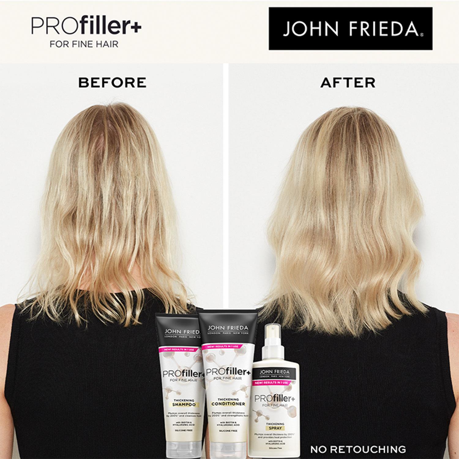 John Frieda Profiller+ Gama de Cuidado del Cabello - Champú, Acondicionador, Spray y Súper Líquido - Imagen 48 de 68