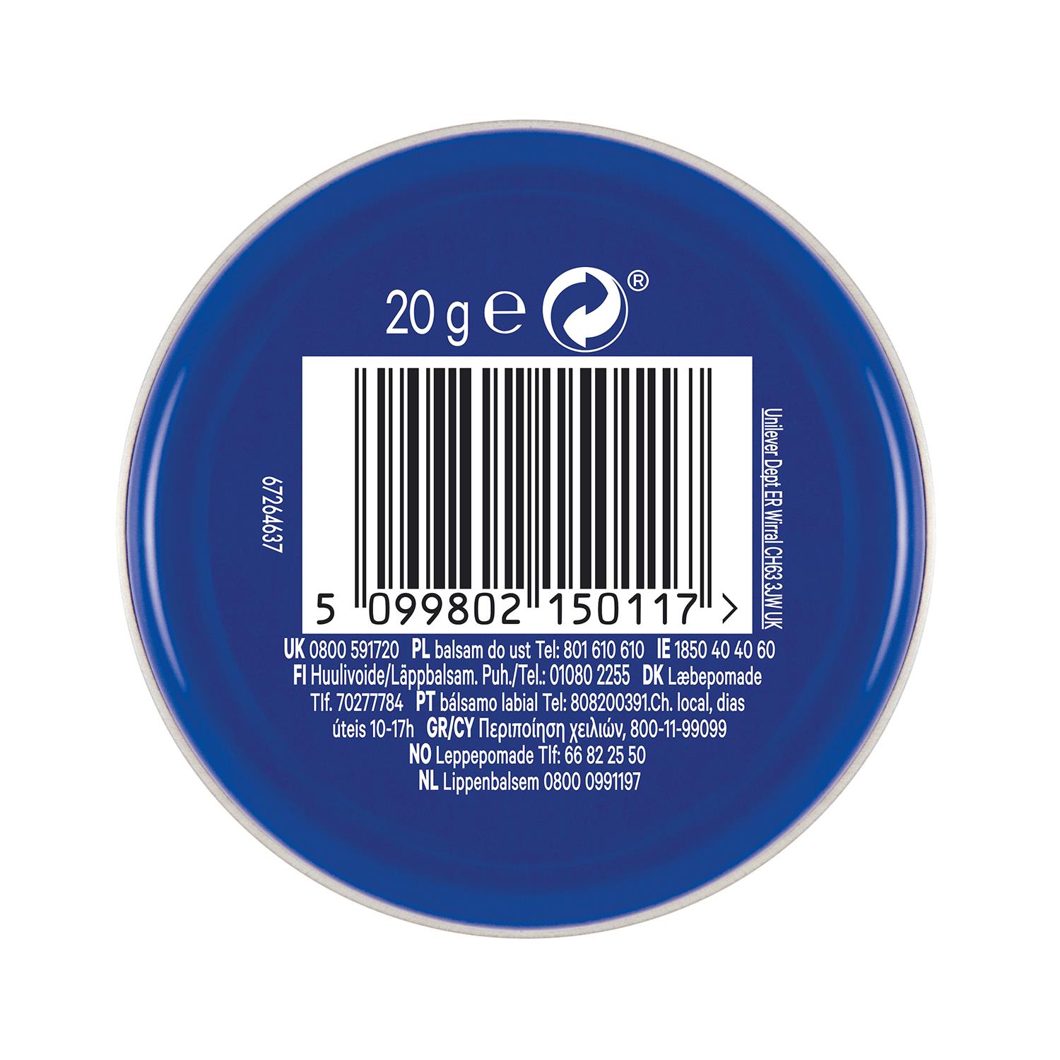Vaseline Lip Therapy Petroleum Jelly, Rosy Lips/Aloe Vera/Original/Cocoa, 20gm - Picture 79 of 91