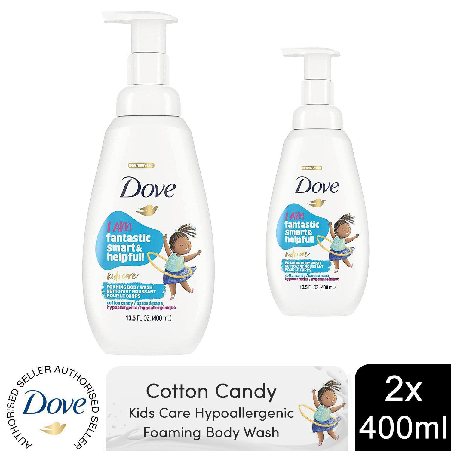 Dove Kids Care Hypoallergenic Foaming Body Wash 400ml or Bubble Bath 591ml, 2 Pk - Picture 46 of 54