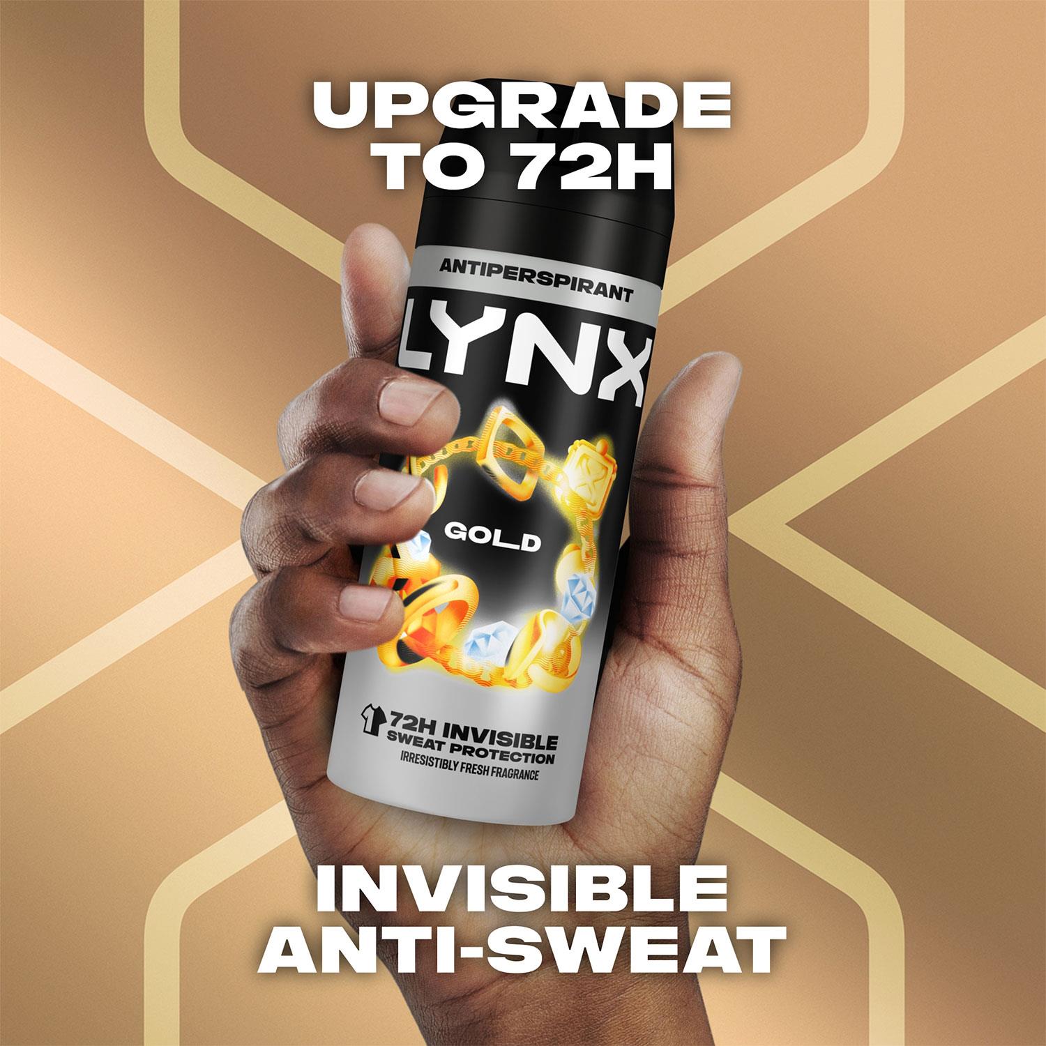 Lynx 72H Anti Sweat Body Spray Africa/Gold/Black/Dark Temptation, 3x or 6x 150ml - Picture 10 of 49