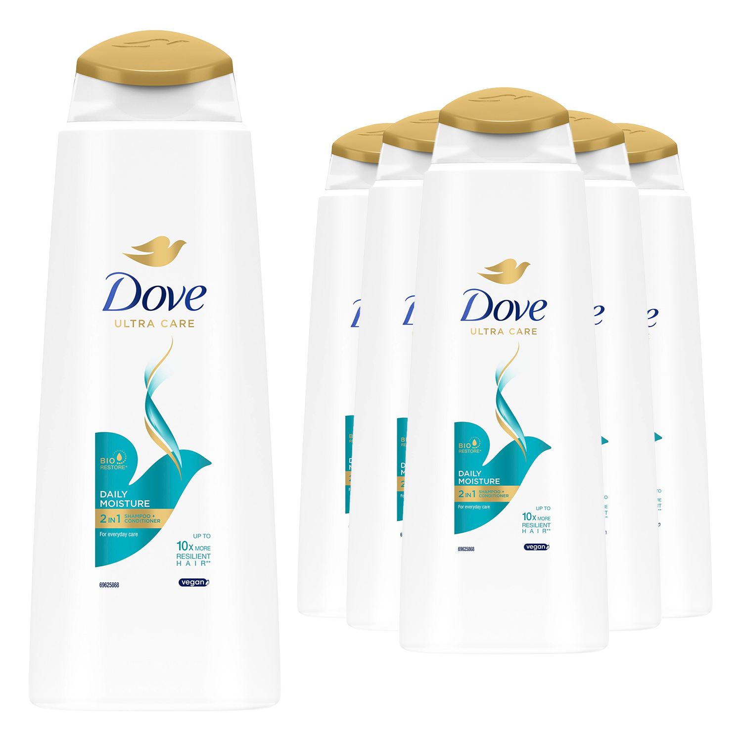 Dove Nutritive Solutions Intensive Repair Shampoo or Conditioner 400ml, 6 Pack - Picture 79 of 114