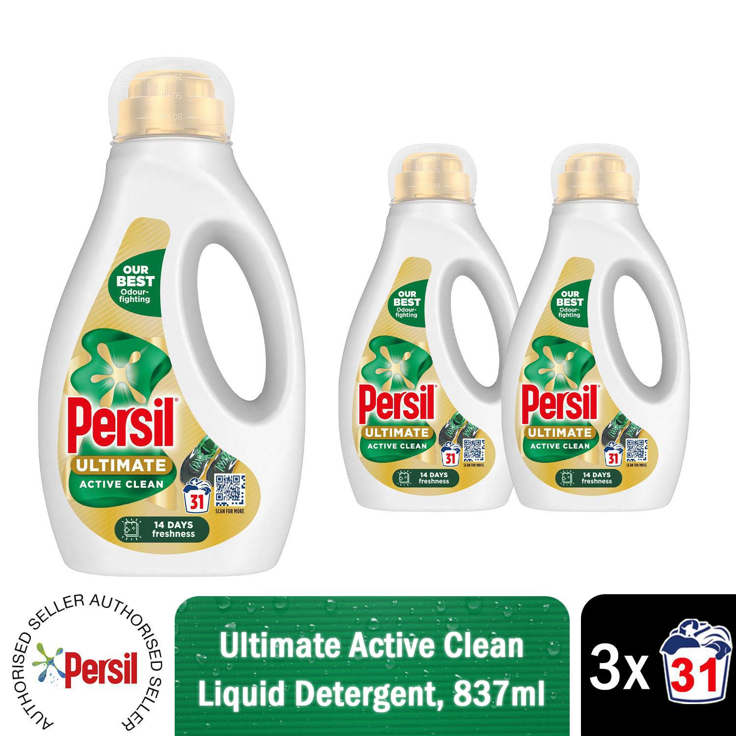 Persil Ultimate Liquid Detergent Stain Removal 31W 837ml, Select Type & Pack - Picture 40 of 155