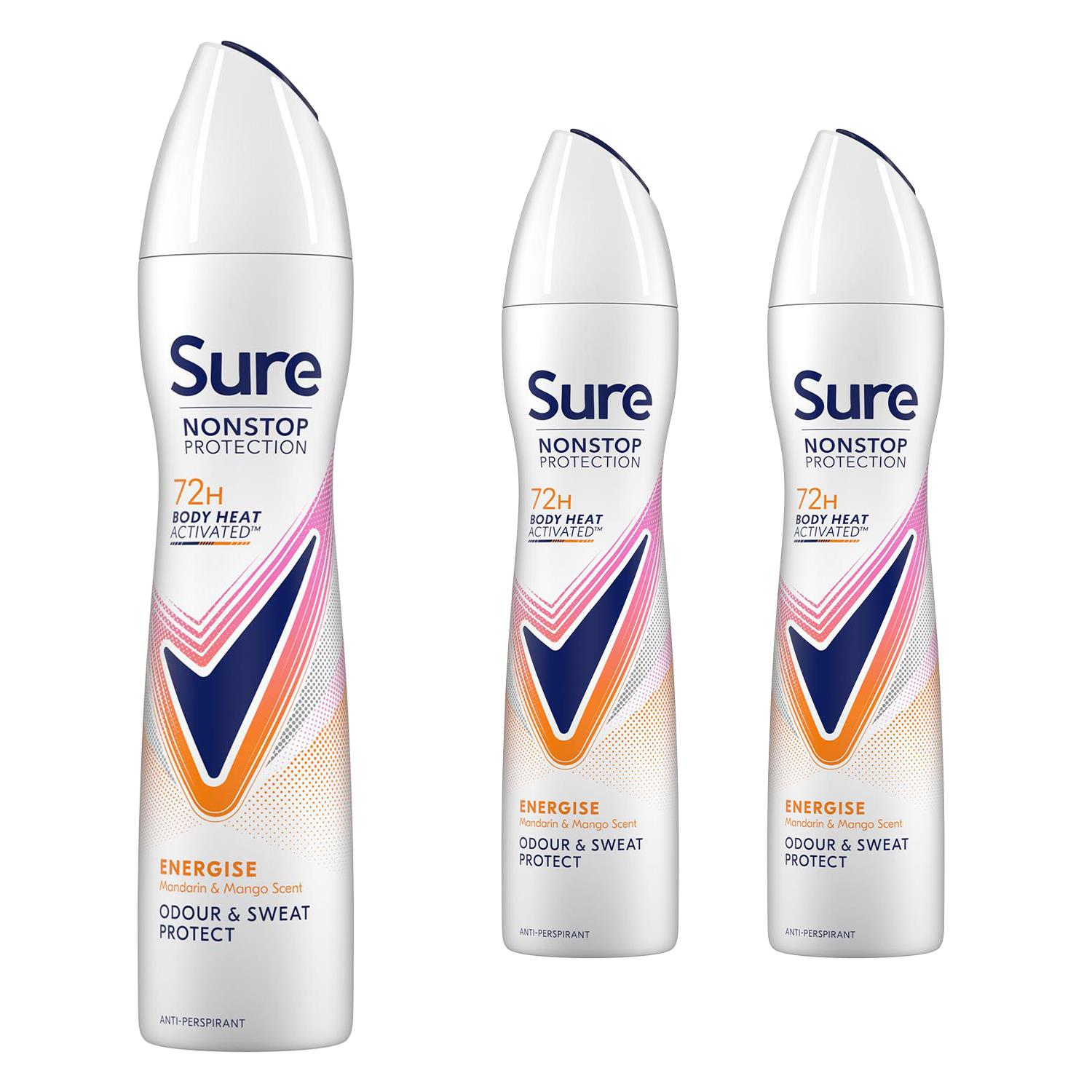 Sure Women Anti-perspirant 72H Nonstop Protection Deodorant, 250ml 3 Pack - Picture 37 of 91