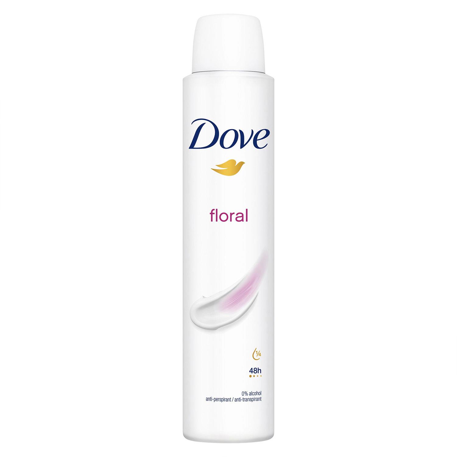 Dove Anti-Perspirant with 48H Sweat Protection Deodorant Spray 200ml, 6 Pack - Picture 32 of 56