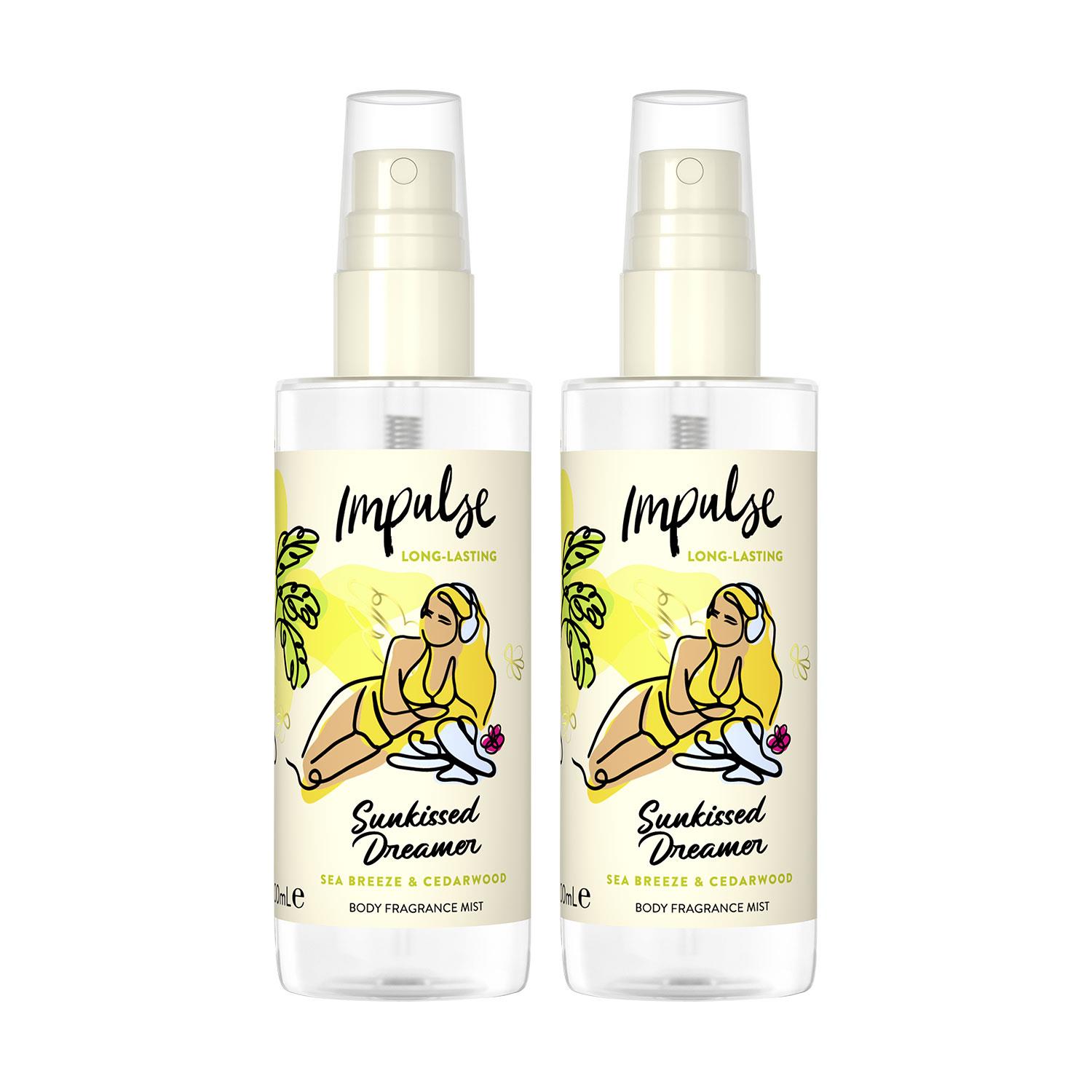 Impulse Body Mist with Long Lasting Fresh Fragrance Range for Women 2 Pack,100ml - Picture 53 of 61