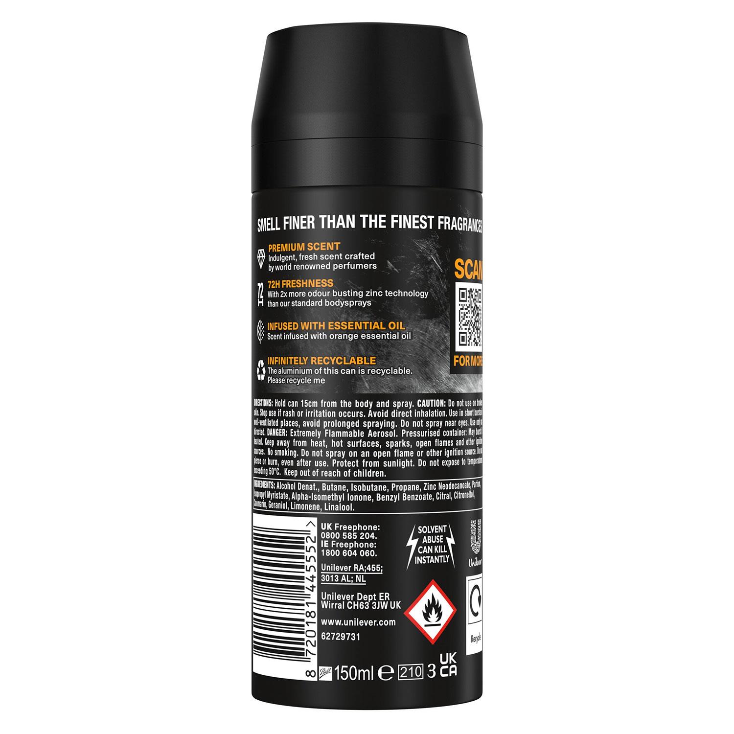 Lynx Fine Fragrance Collection 72H Fresh Premium Deodorant Body Spray, 24x 150ml - Picture 32 of 66