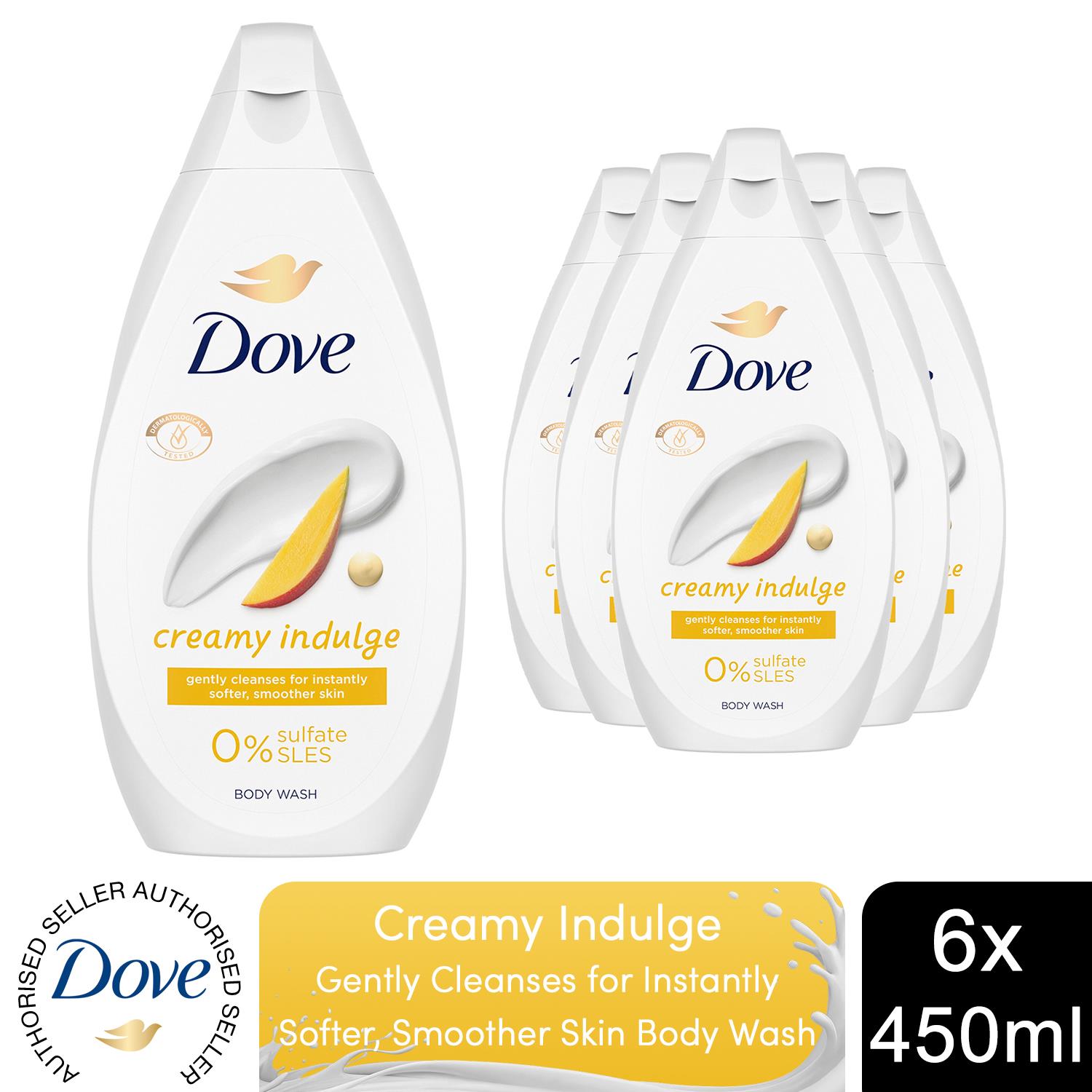 Dove Body Wash Moisturising Cream Caring/Pampering/Soothing 3x, 6x or 12x, 450ml - Picture 90 of 219