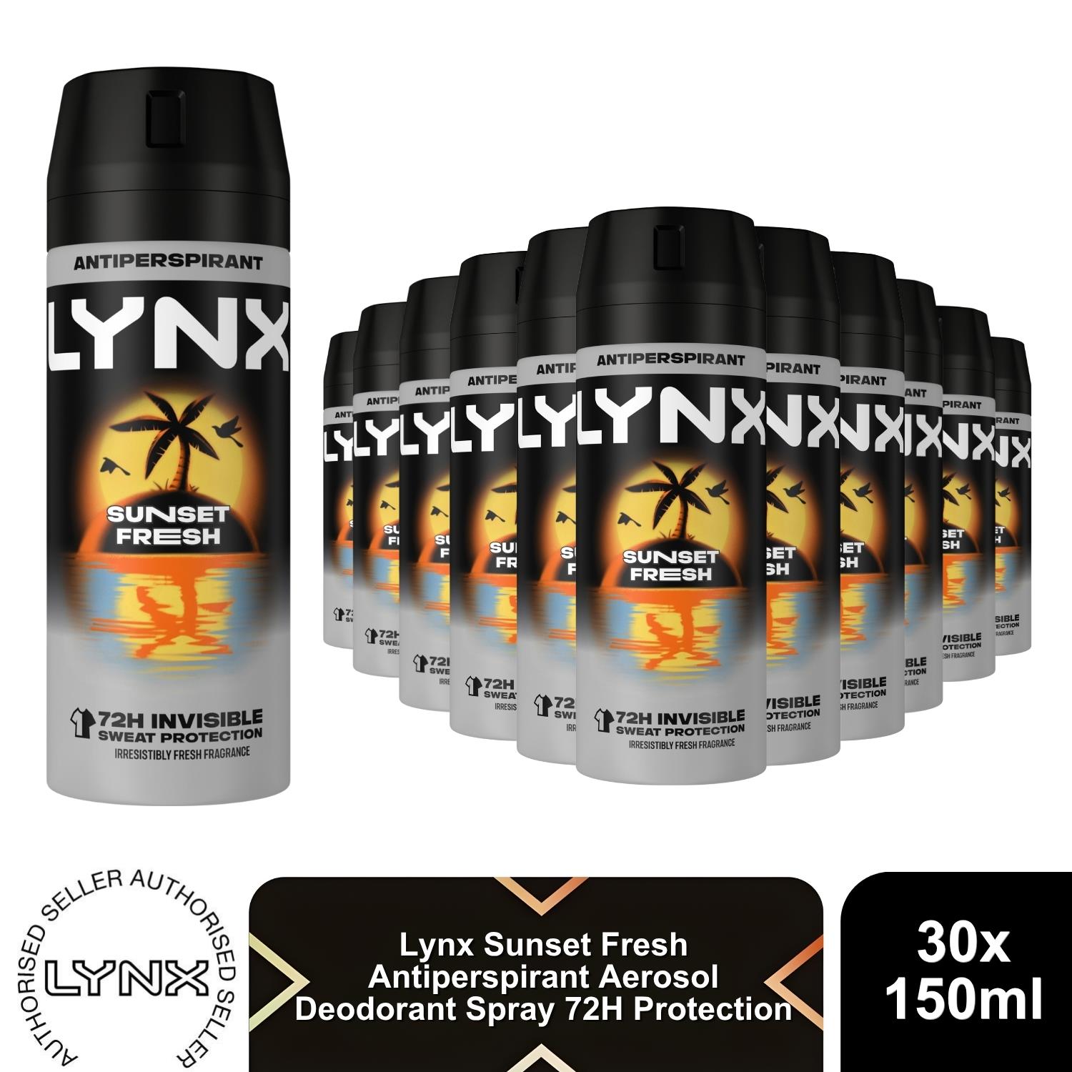 Lynx Jungle Fresh 72H Anti Perspirant Body Spray For Men, 6X150ml - Image 13