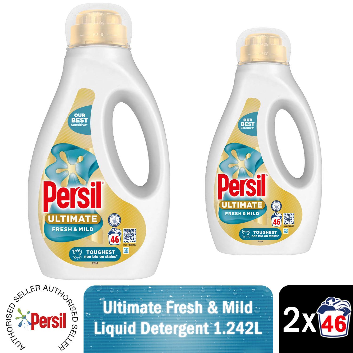 Persil Ultimate Liquid Detergent Stain Removal 46W 1.242 L, Select Type & Pack - Picture 24 of 203