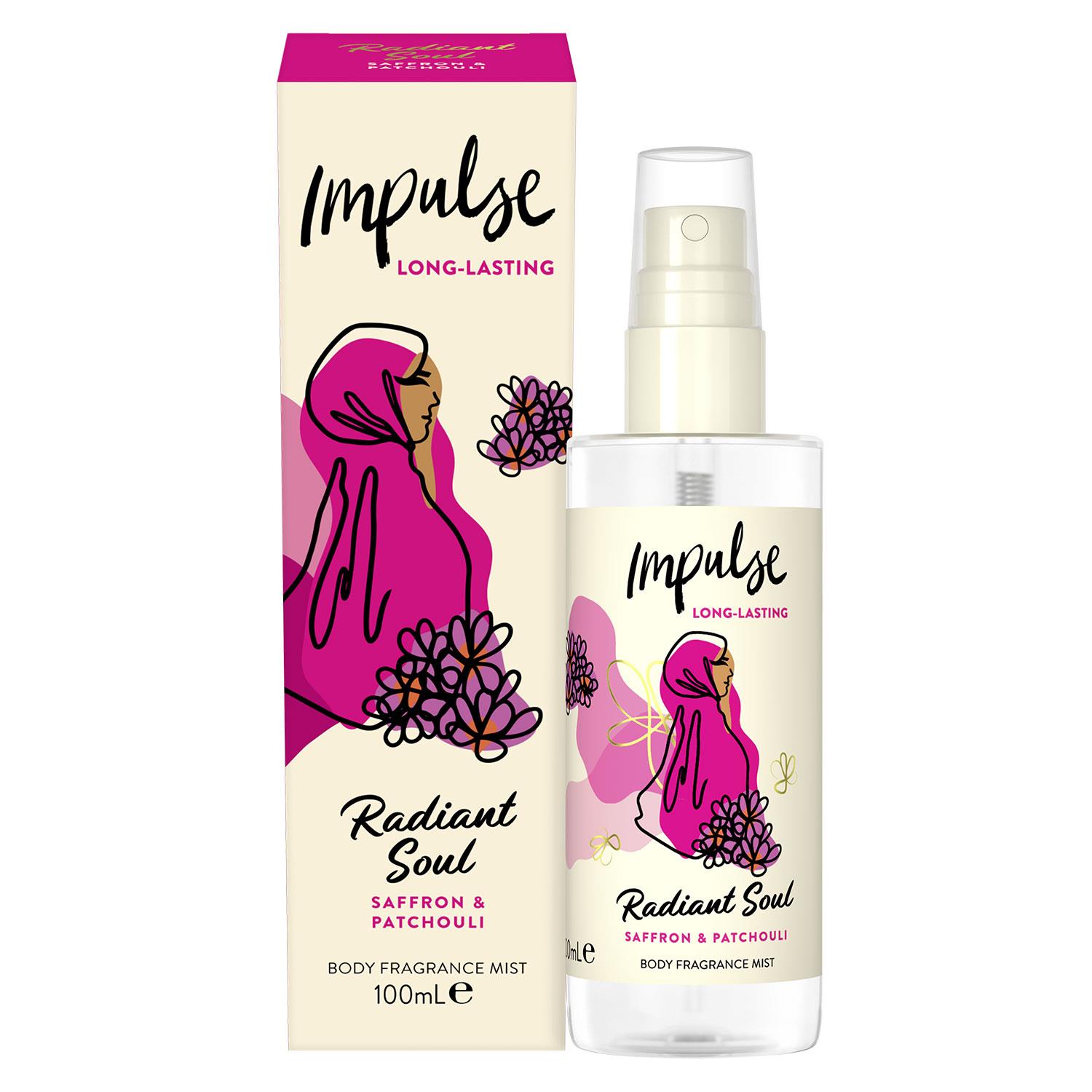 Impulse Body Mist with Long Lasting Fresh Fragrance Range for Women 12 Pk,100ml - Picture 43 of 61