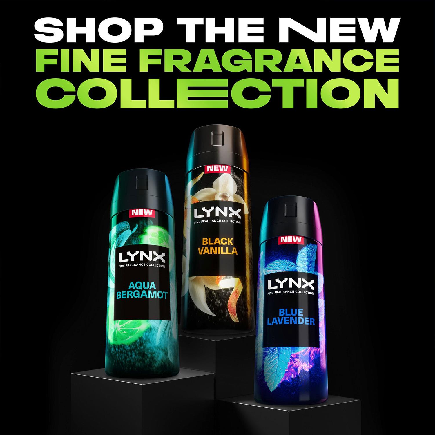 Lynx Fine Fragrance Collection 72H Fresh Premium Deodorant Body Spray, 24x 150ml - Picture 14 of 66
