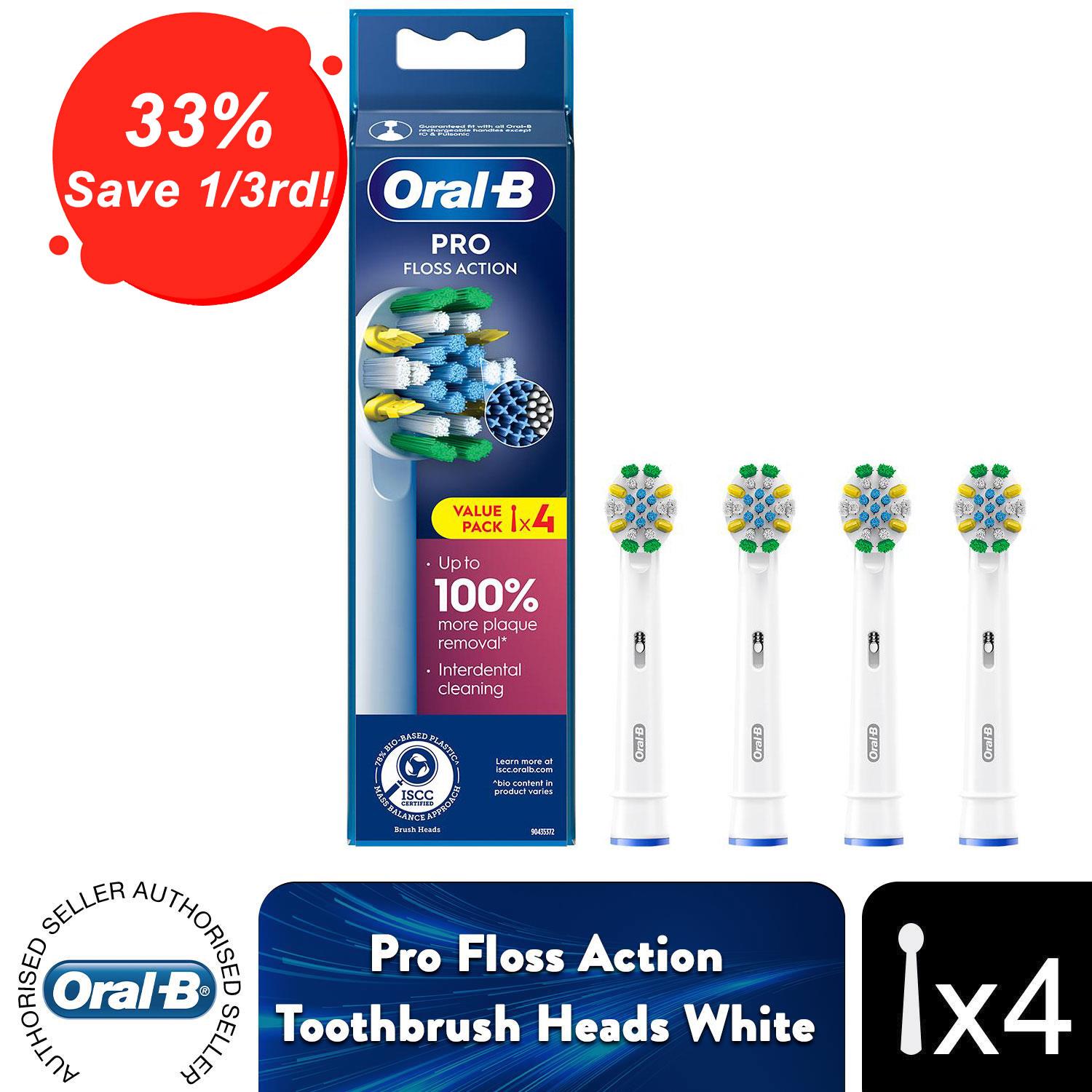 Oral-B Pro X-Filaments Elektrische Zahnbürste Nachfüller Ersatzköpfe, 4er Pack - Bild 42 von 68