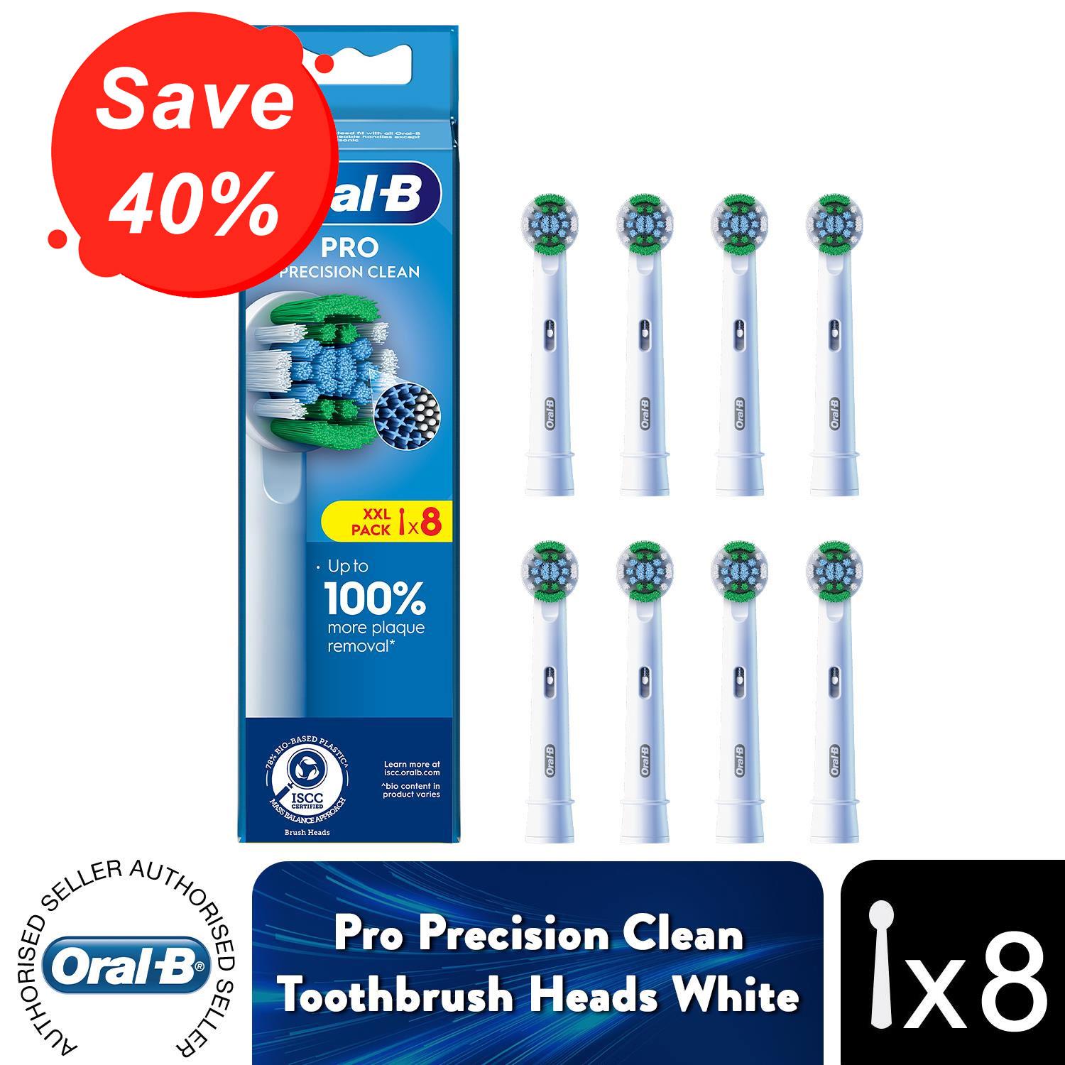 Oral-B Precision, Sensi Clean, 3DWhite oder Cross-Action Zahnbürstenköpfe, 8 Stück - Bild 31 von 47