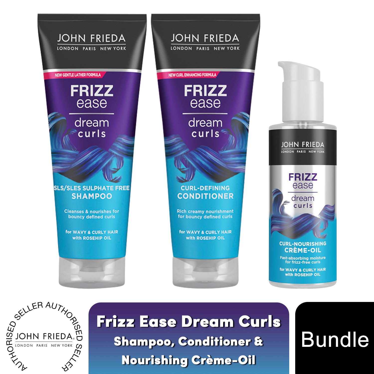 John Frieda Dream Curls Haircare Range of Shampoo, Conditioner & Defining Creme - Picture 23 of 31