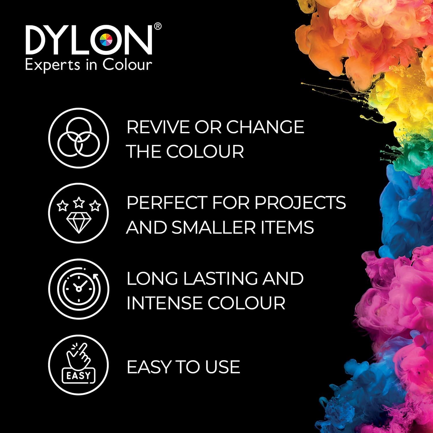 DYLON Hand Fabric Dye Sachet for Clothes & Soft Furnishings, 1pk of 50g - Produktbild 2