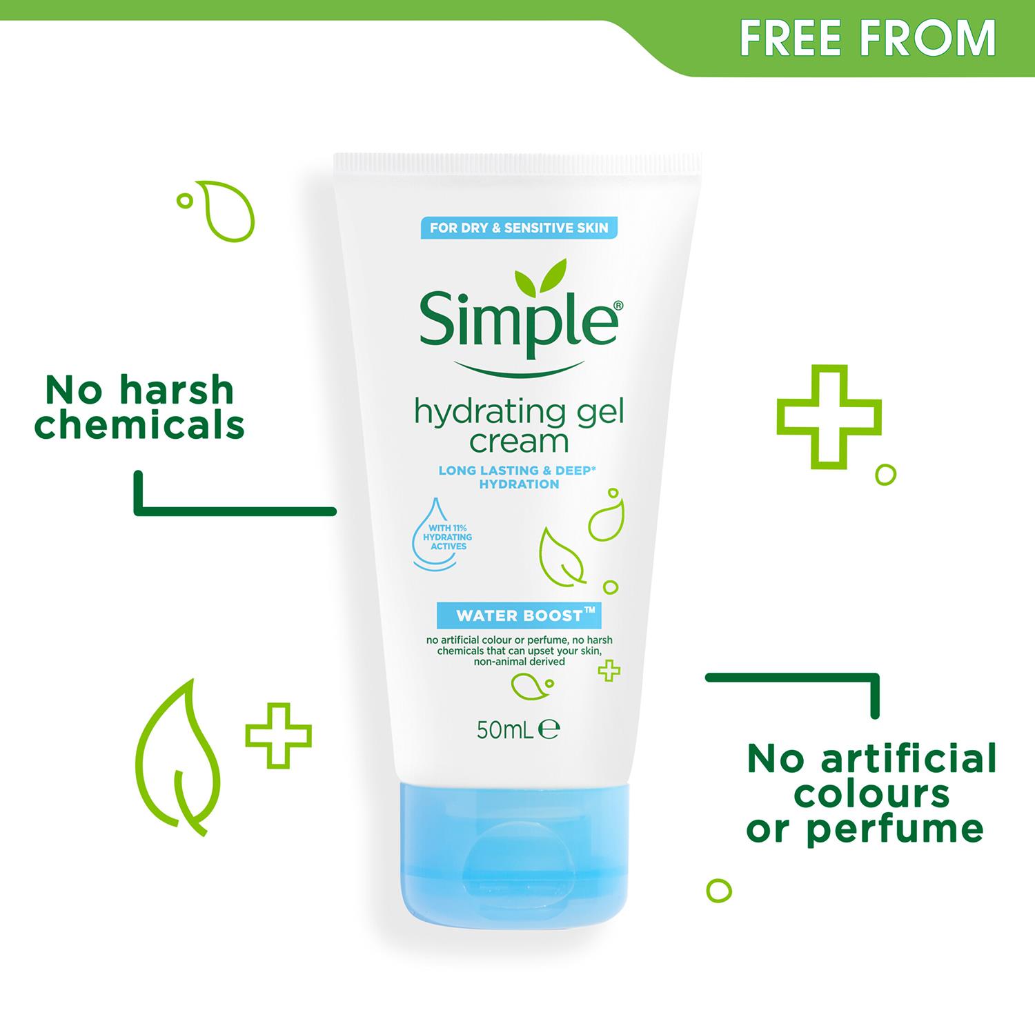 Simple Water Boost Hydrating Moisturisers, Cleanser & Face Mask For Dry Skin - Picture 16 of 89