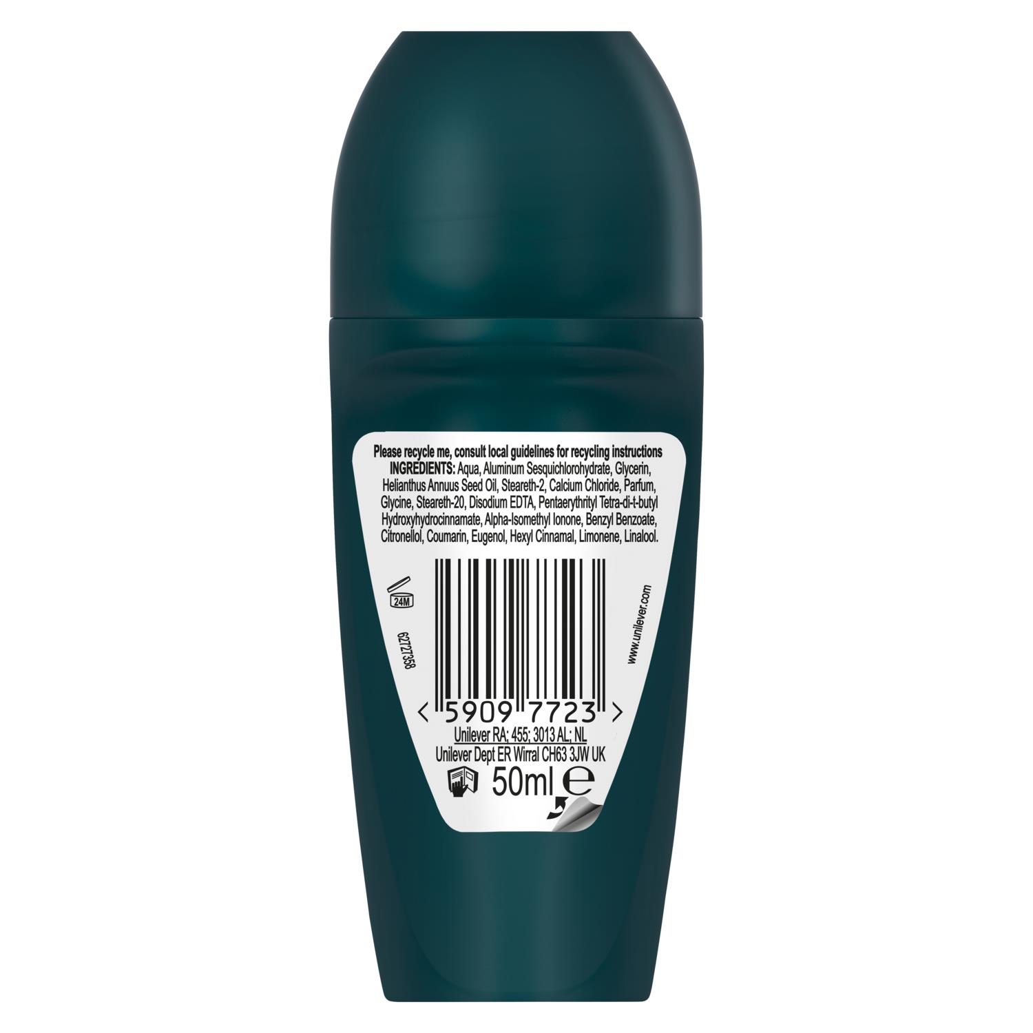 Sure Men Antiperspirant Deodorant Roll On 72H Nonstop Protection 50ml, 24 Pack - Picture 32 of 44