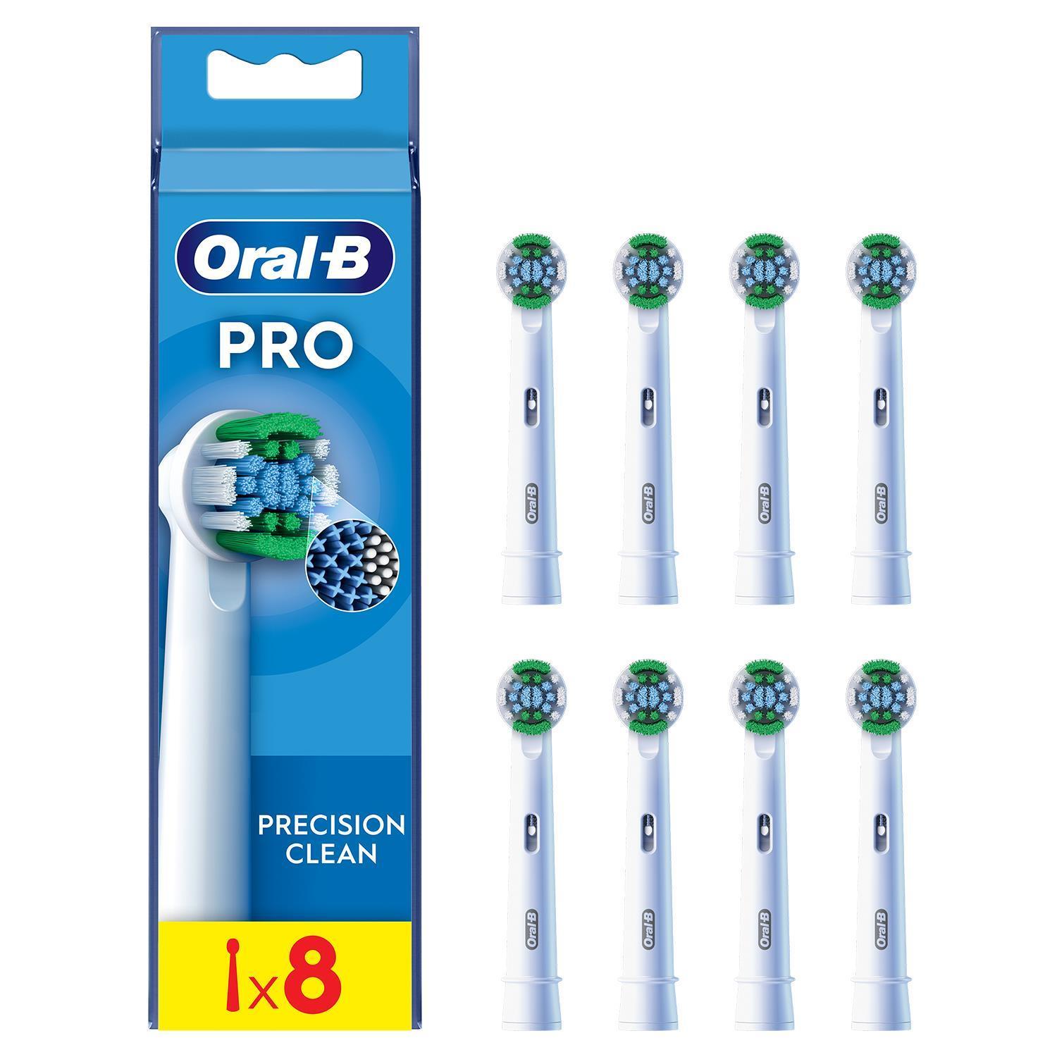 Oral-B Pro 1 Cross-Action Elektrische Zahnbürste Pink 3 Modi mit 8x Nachfüllköpfen - Bild 50 von 65
