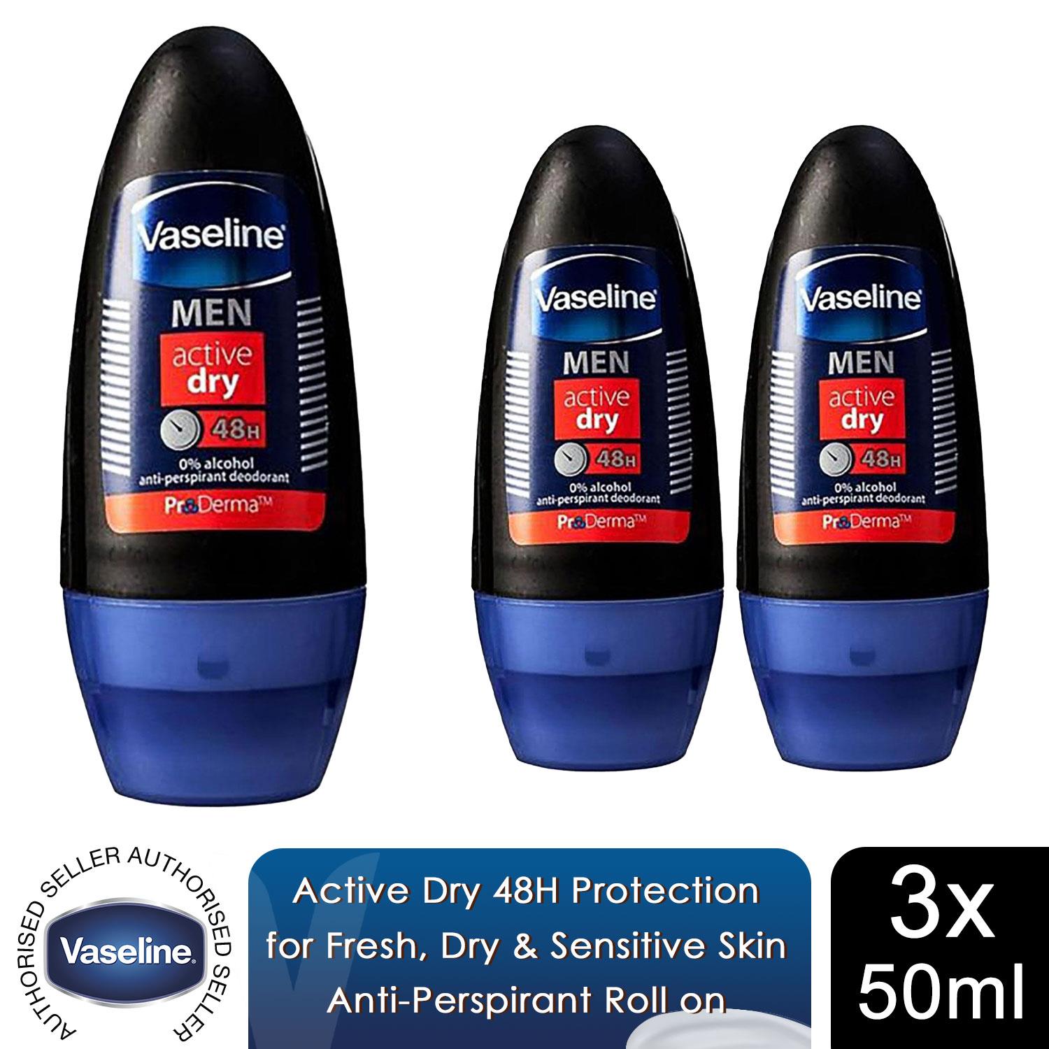 Vaseline Roll on & Anti-Perspirant for Fresh, Dry & Sensitive Skin, Pack 3 or 6 - Picture 7 of 78
