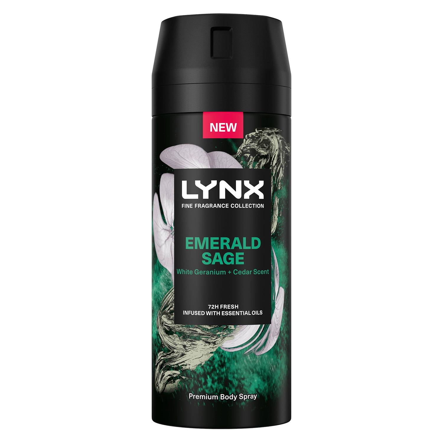 Lynx Fine Fragrance Collection 72H Fresh Premium Deodorant Body Spray, 24x 150ml - Picture 65 of 66