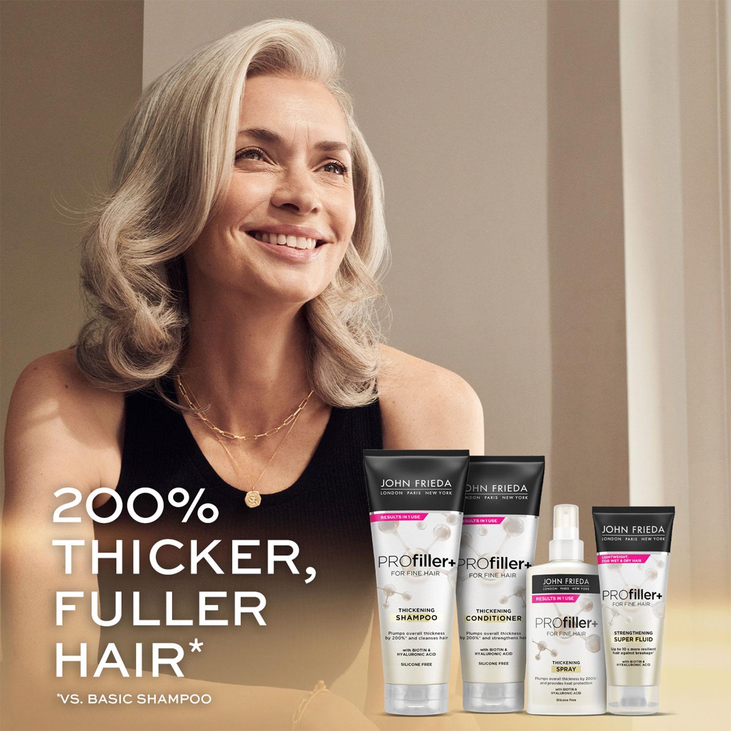 John Frieda Profiller+ Gama de Cuidado del Cabello - Champú, Acondicionador, Spray y Súper Líquido - Imagen 55 de 68