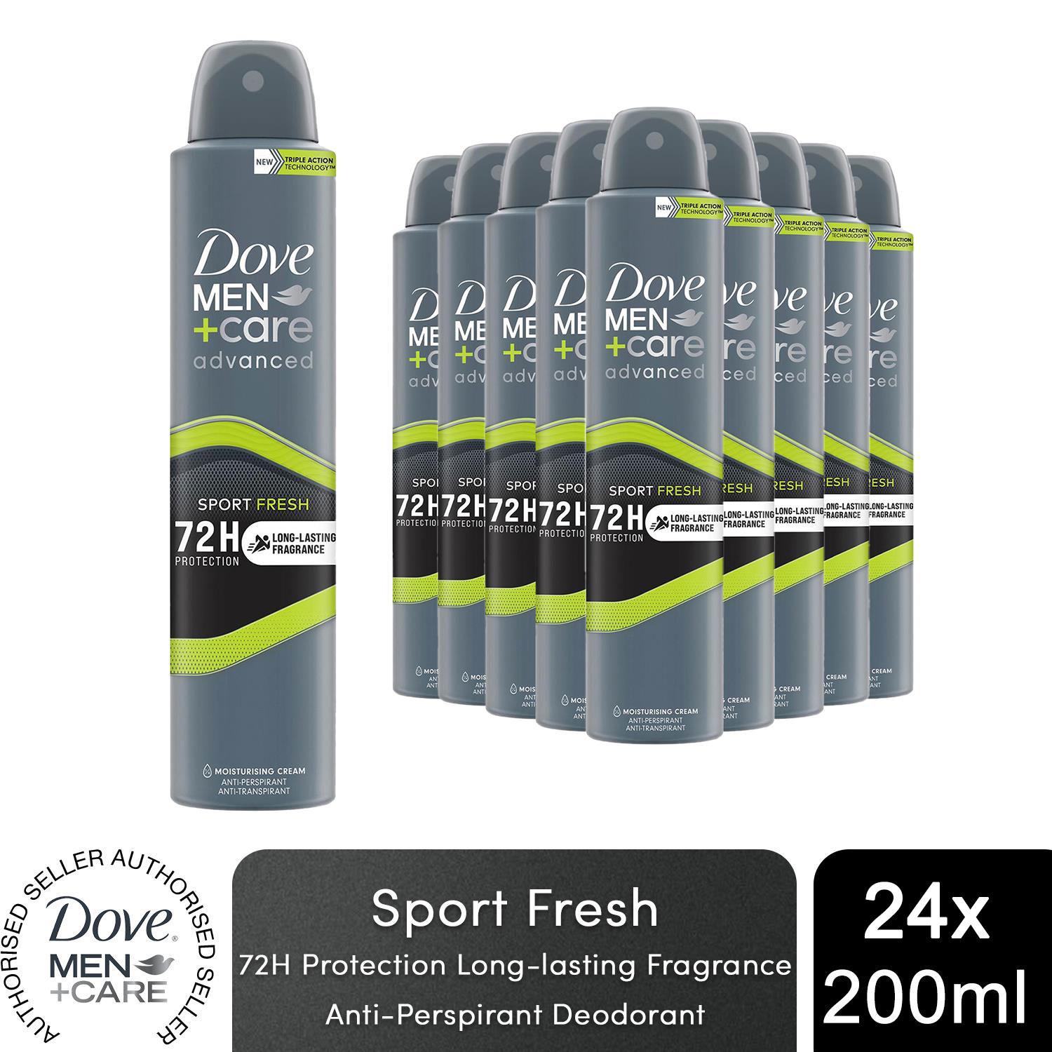 Dove Anti-Perspirant Men+Care Advanced 72H Protection Deodorant, 200ml - Picture 367 of 401