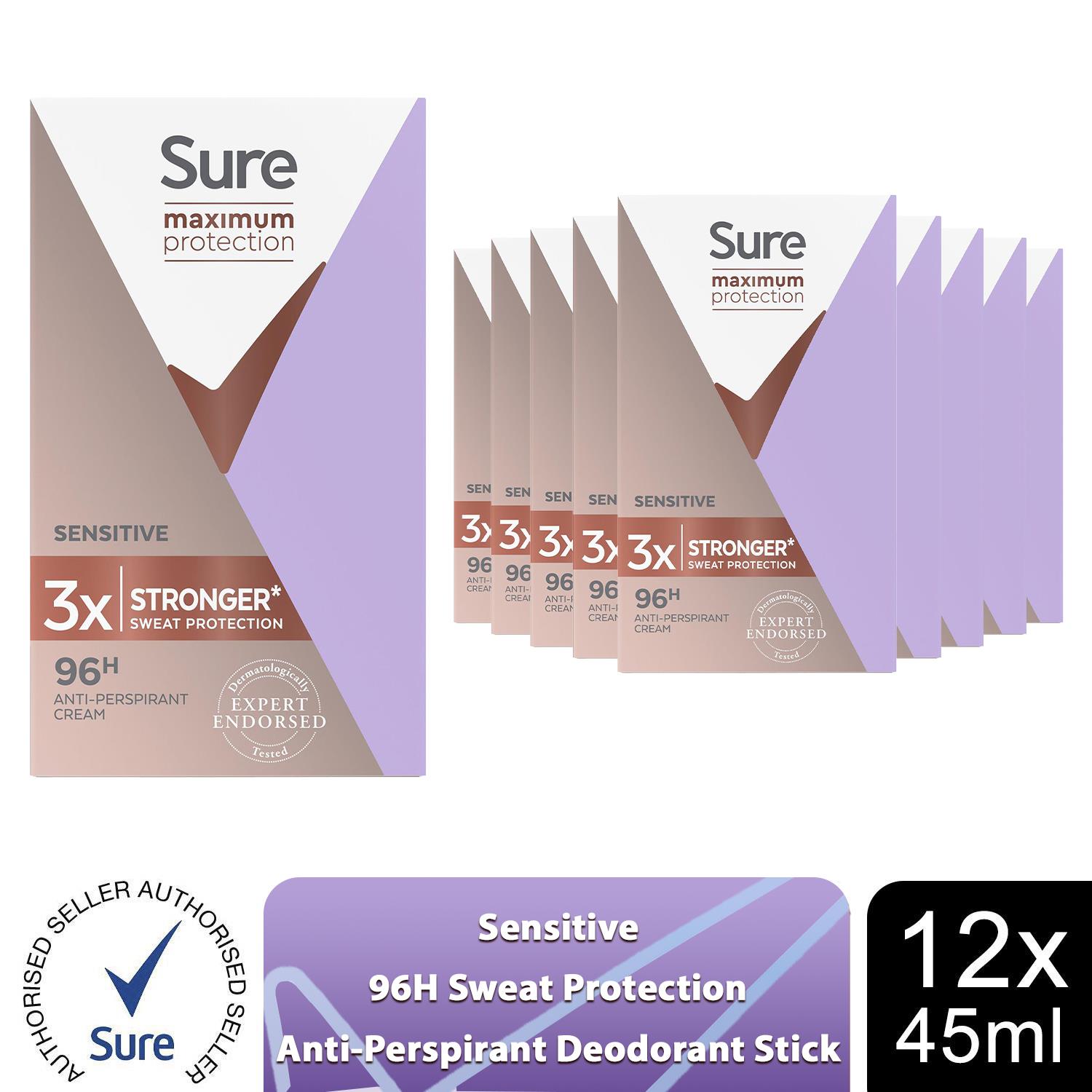 Sure Women Maximum Protection Anti-Perspirant Deodorant Cream, 45ml - Picture 120 of 142