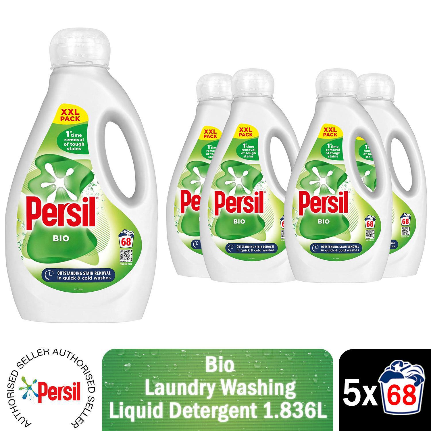 Persil XXL Washing Liquid Detergent Bio, Non-Bio, Colour Protect 1.836L, 68W - Picture 53 of 72