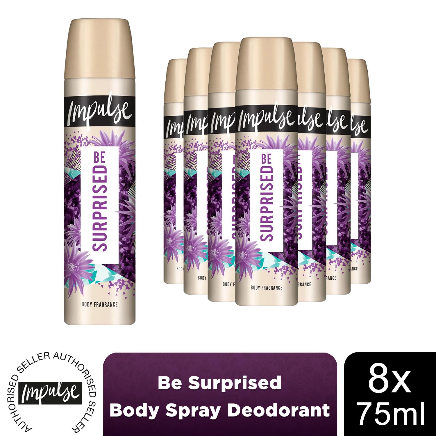 Impulse Body Spray Deodorant with Blend of Natural Scents 75ml, Multi-Packs - Picture 61 of 177
