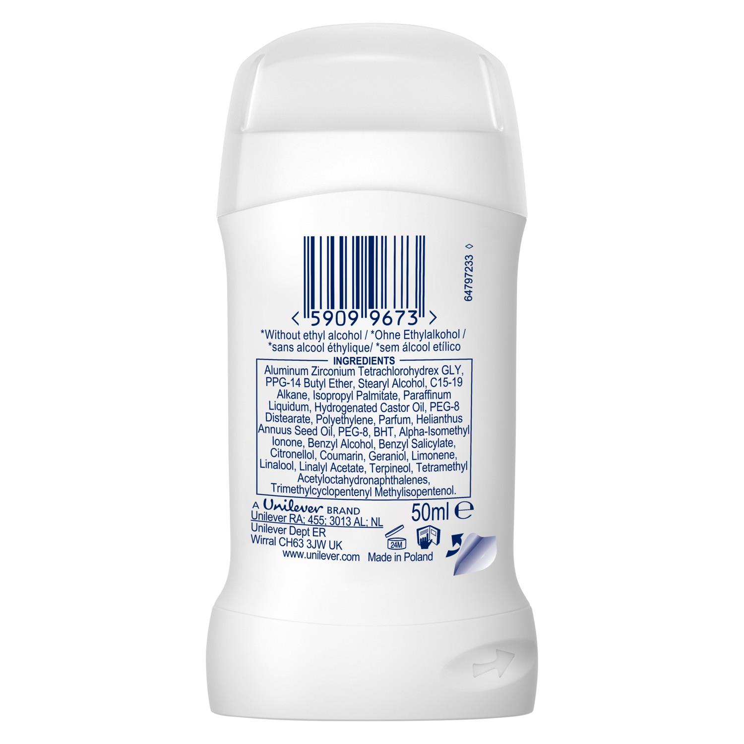 Dove Women Anti-Perspirant Deodorant Stick with 48H Sweat Protection, 50ml - Picture 106 of 141