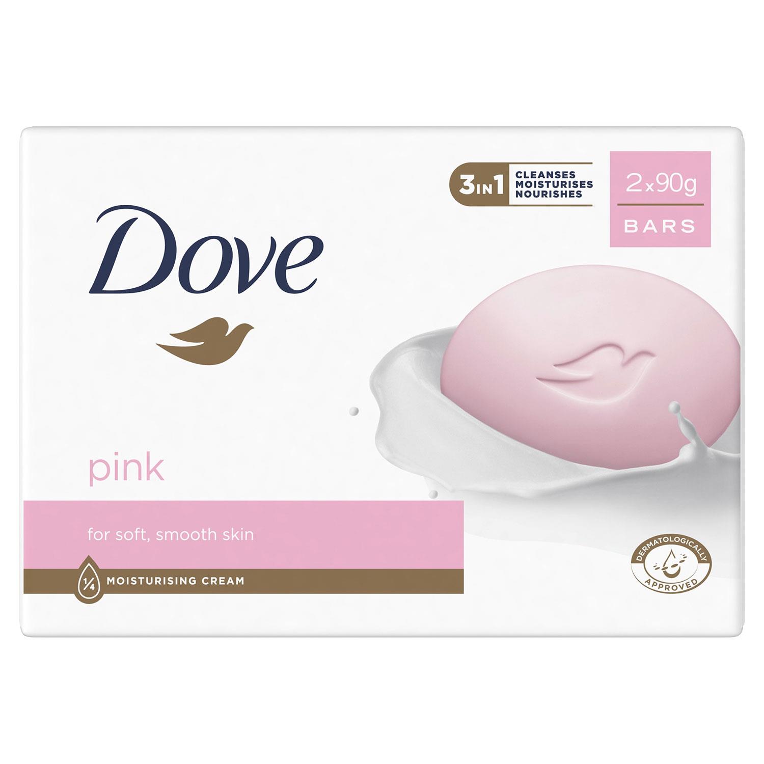 Barra Crema de Belleza Hidratante Dove para Piel Sensible y Suave, Suave, 2x90g - Imagen 29 de 81