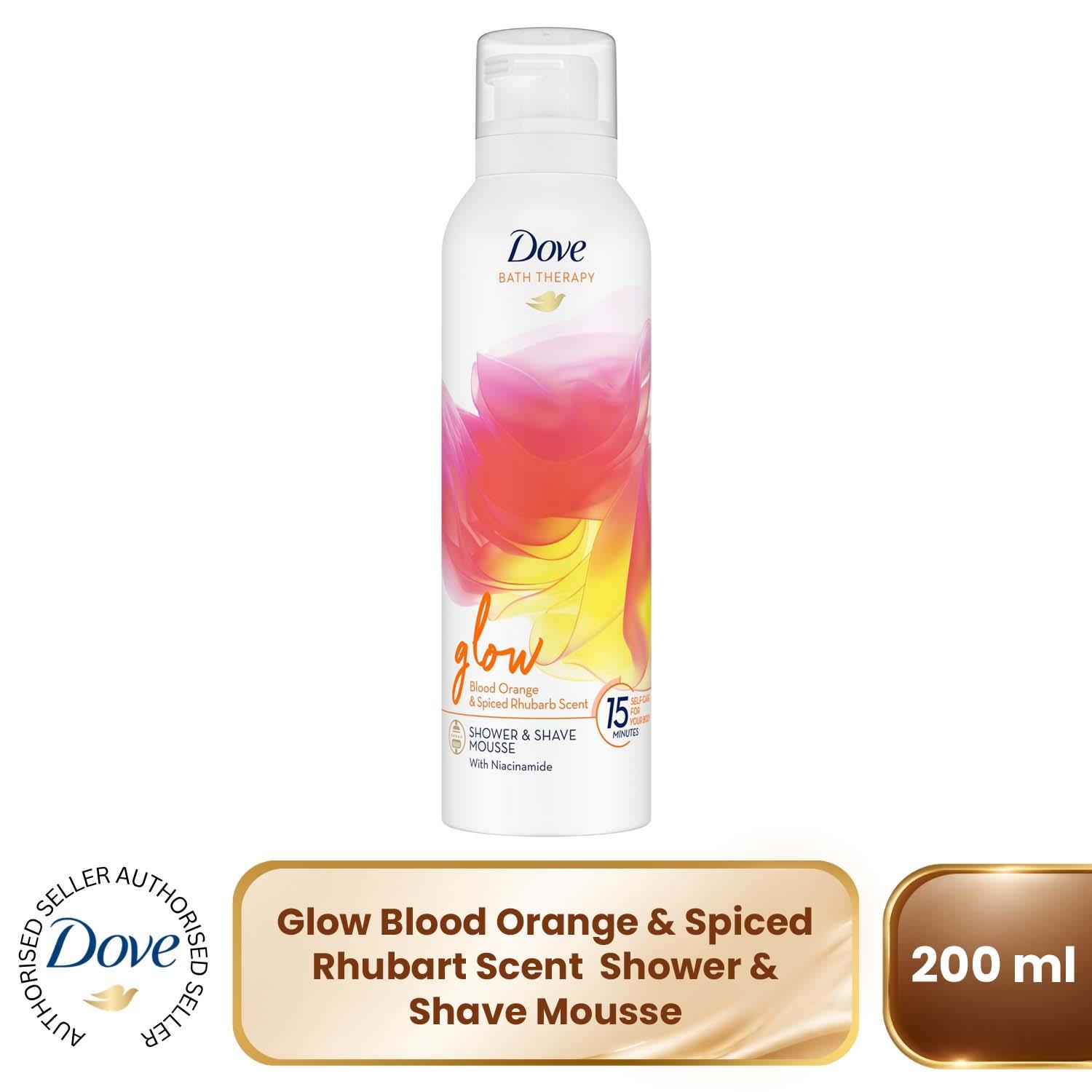 Dove Women's White 'Bath Therapy' Shower & Mousse With Orange Scent 6X200ml In - Image 3