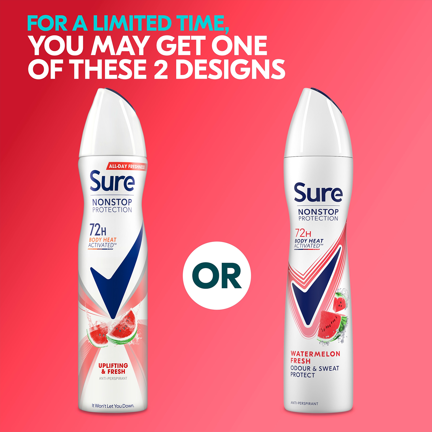 Sure Women Anti-perspirant 72H Nonstop Protection Deodorant, 250ml 6 Pack - Picture 78 of 90