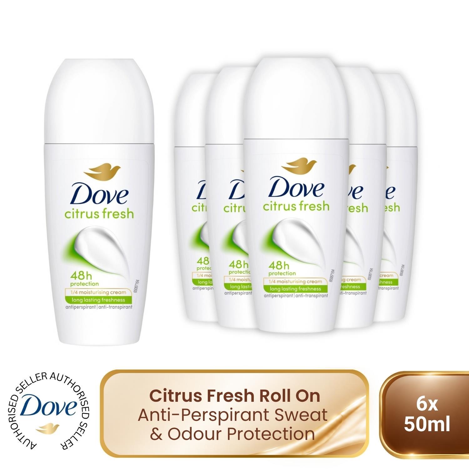 Dove Women Anti-Perspirant Roll On - 48h Protection - Citrus Scent - Image 4