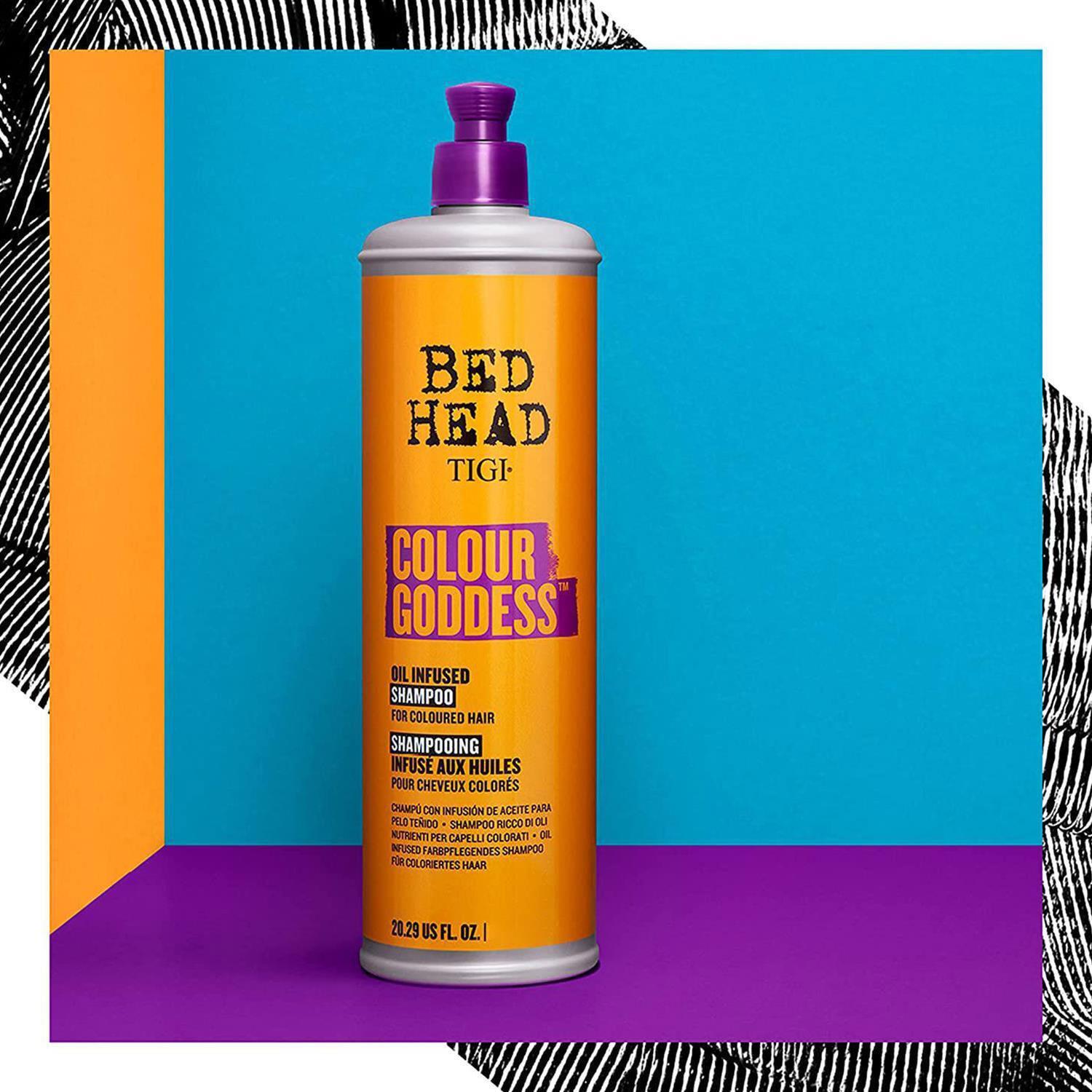 Bed Head by TIGI Colour Goddess Shampoo For Coloured Hair 400ml - Picture 27 of 43