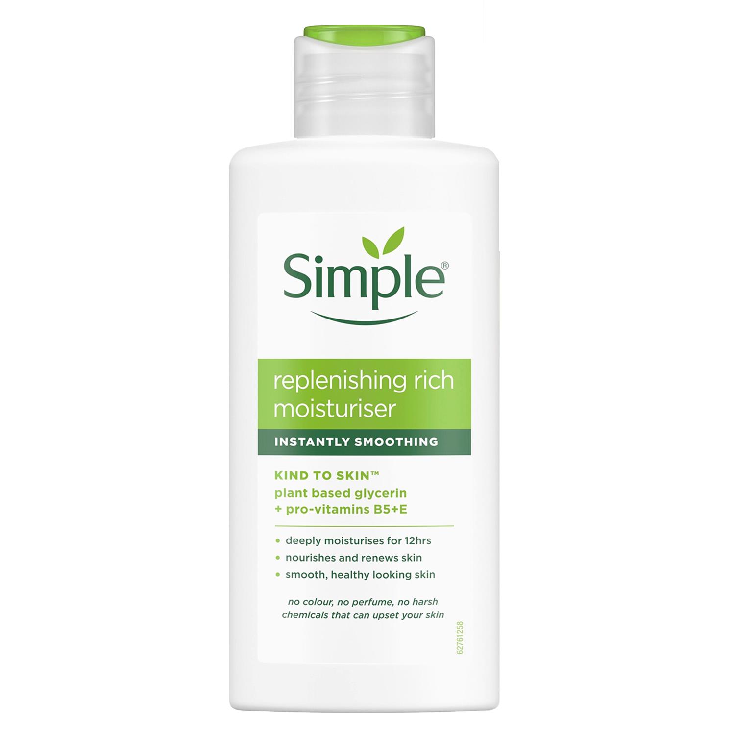3xor6x 125ml Simple KindtoSkin 12H Moisturisation Replenishing Rich Moisturiser - Picture 29 of 30