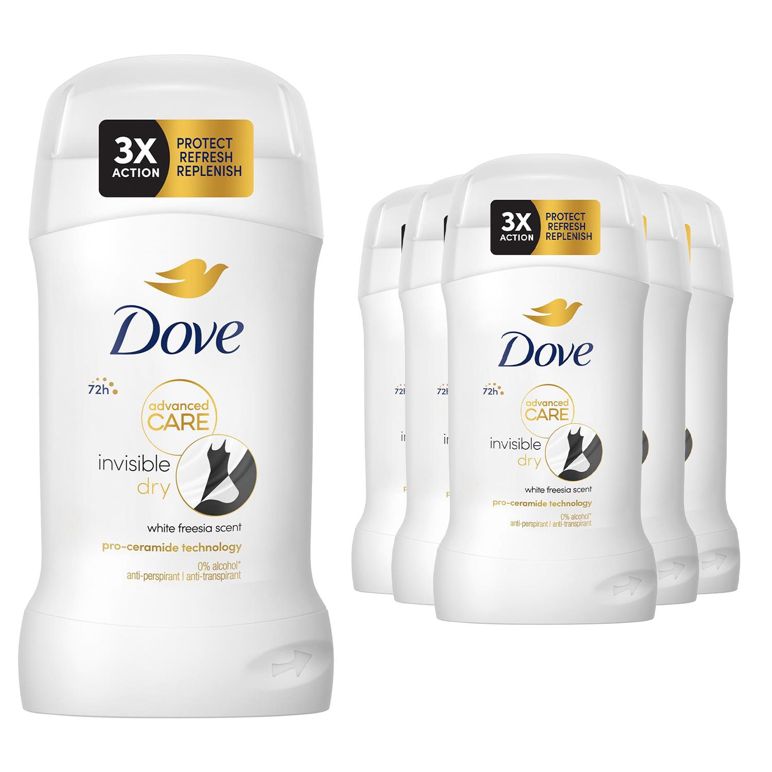 Dove Women Anti-Perspirant Deodorant Stick with 48H Sweat Protection, 50ml - Picture 62 of 141