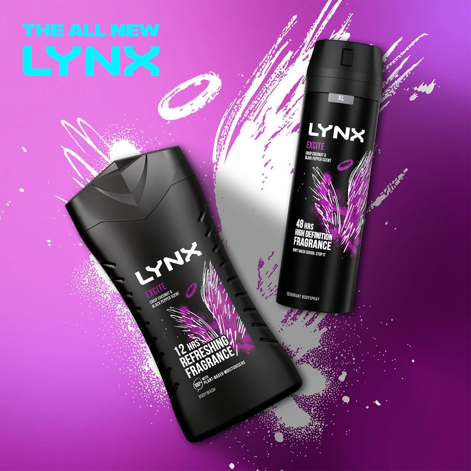 Lynx XL 48-Hour High Definition Fragrance Body Spray Deodorant 24 Pack, 200ml - Picture 31 of 82
