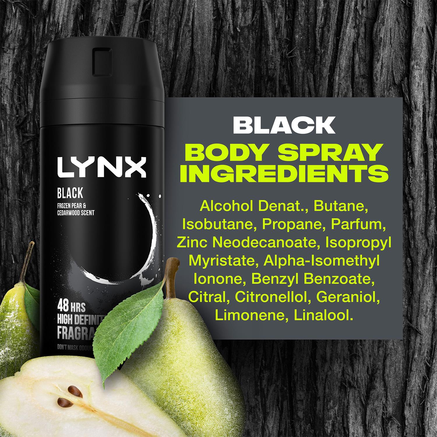 Lynx 48-Hour Odour Protection Body Spray Deodorant, 3 or 6 Pack, 150ml - Picture 113 of 185