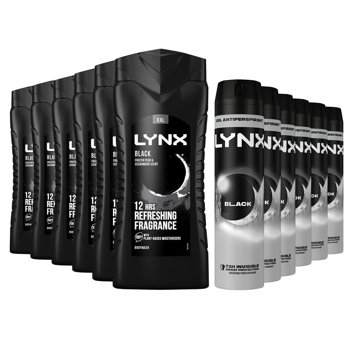 Lynx 12H Erfrischendes Duschgel 500 ml & 72H Fresh Antitranspirant 250ml, je 6x - Bild 24 von 46