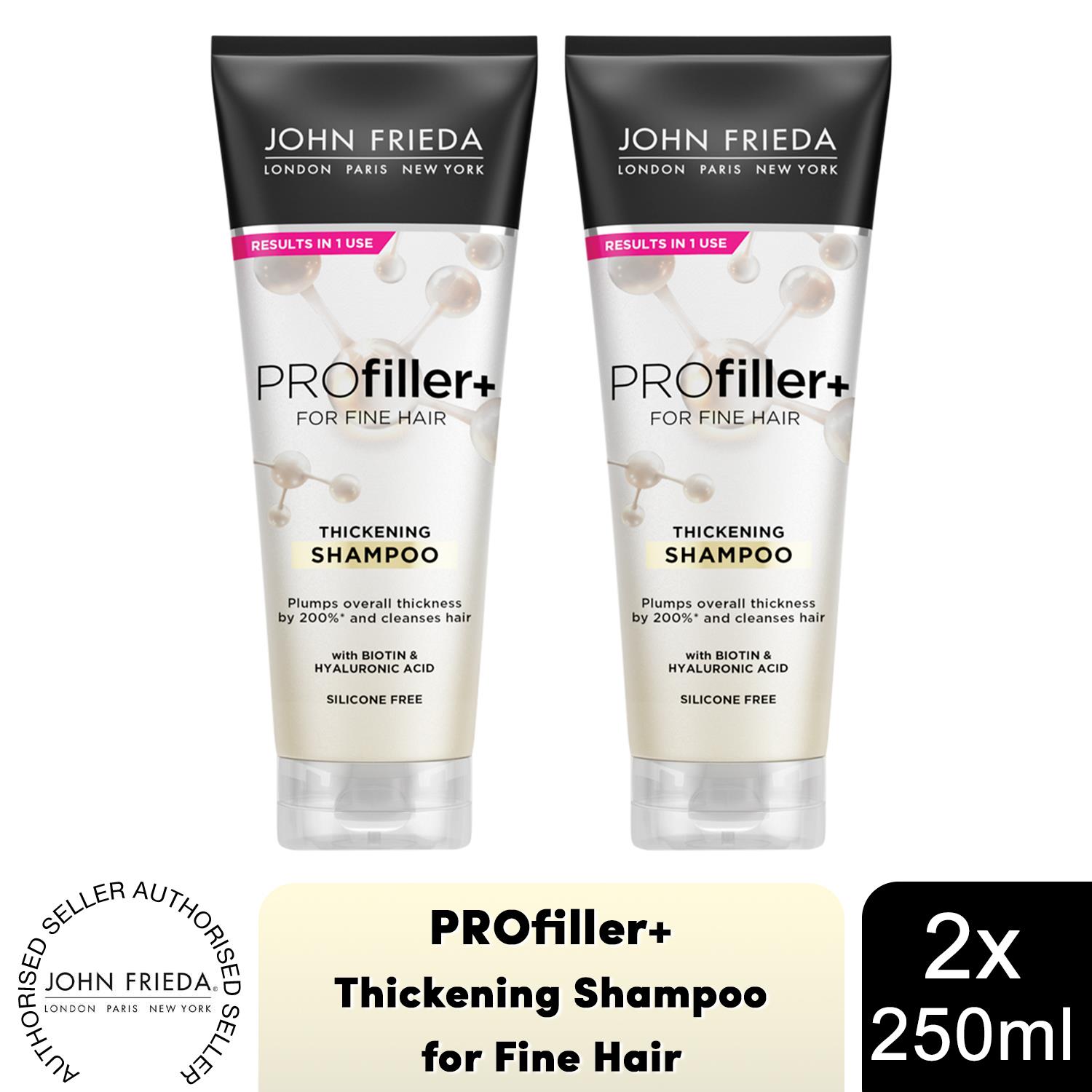 John Frieda Profiller+ Gama de Cuidado del Cabello - Champú, Acondicionador, Spray y Súper Líquido - Imagen 33 de 68