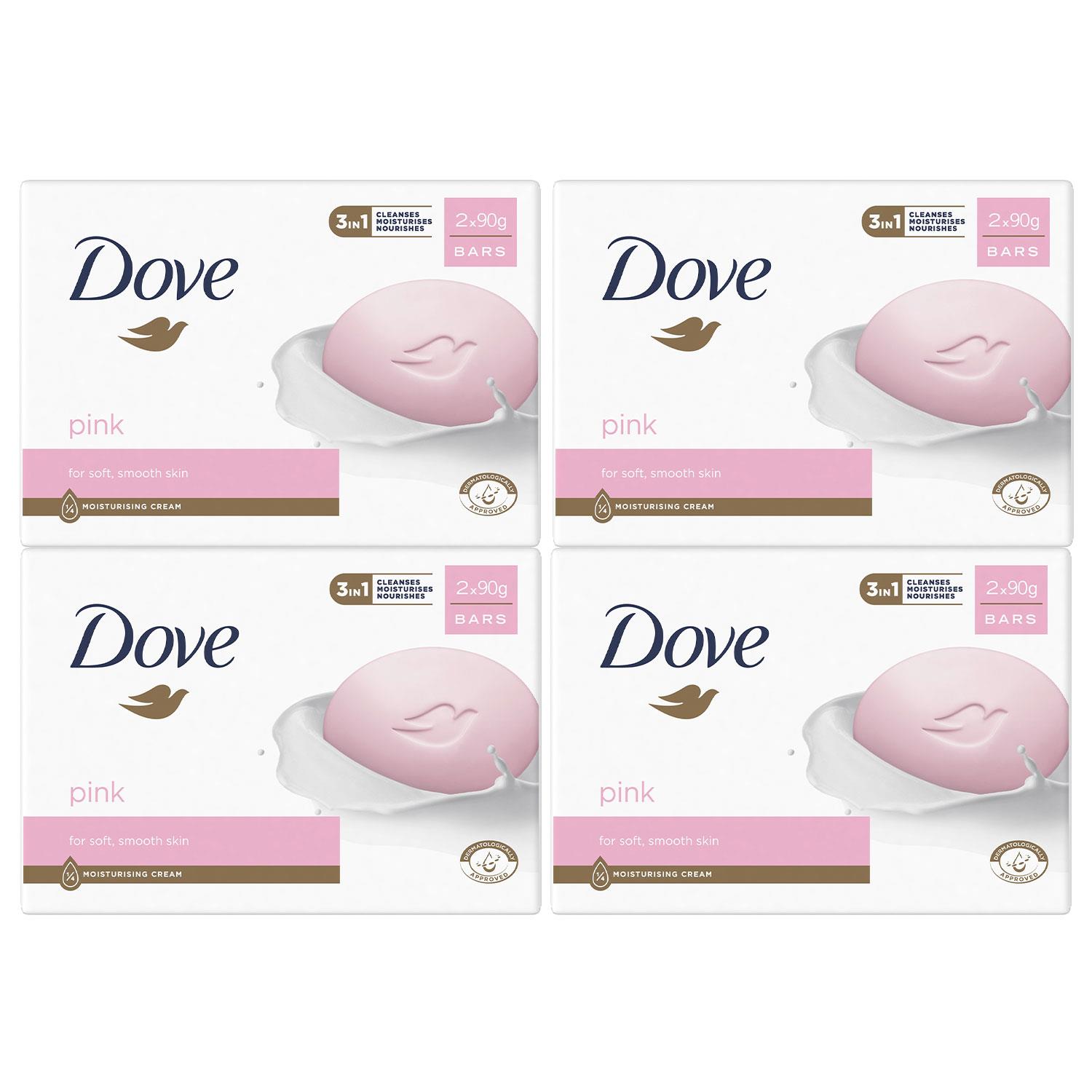 Barra Crema de Belleza Hidratante Dove para Piel Sensible y Suave, Suave, 2x90g - Imagen 33 de 81