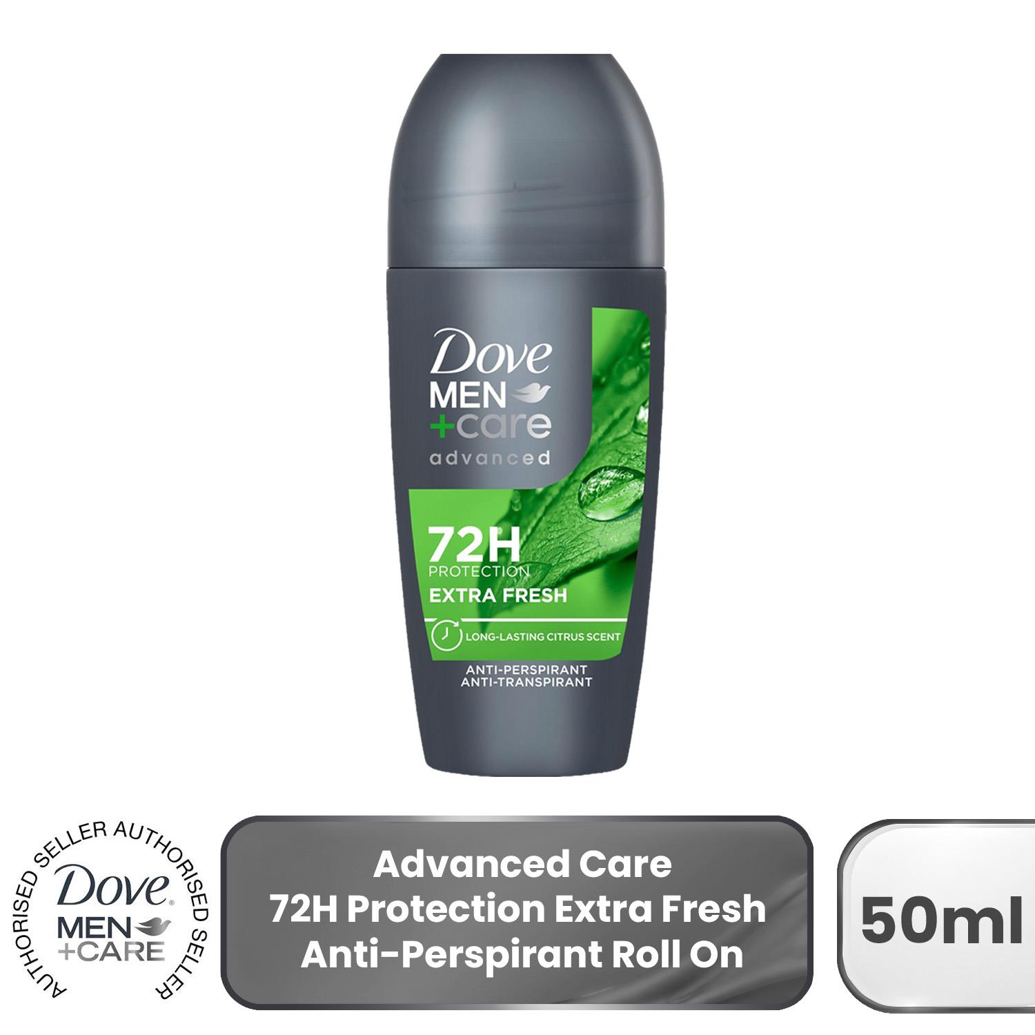 Dove Men+Care Antiperspirant Deo Roll-On Extra Fresh 72H Protection, 50ml