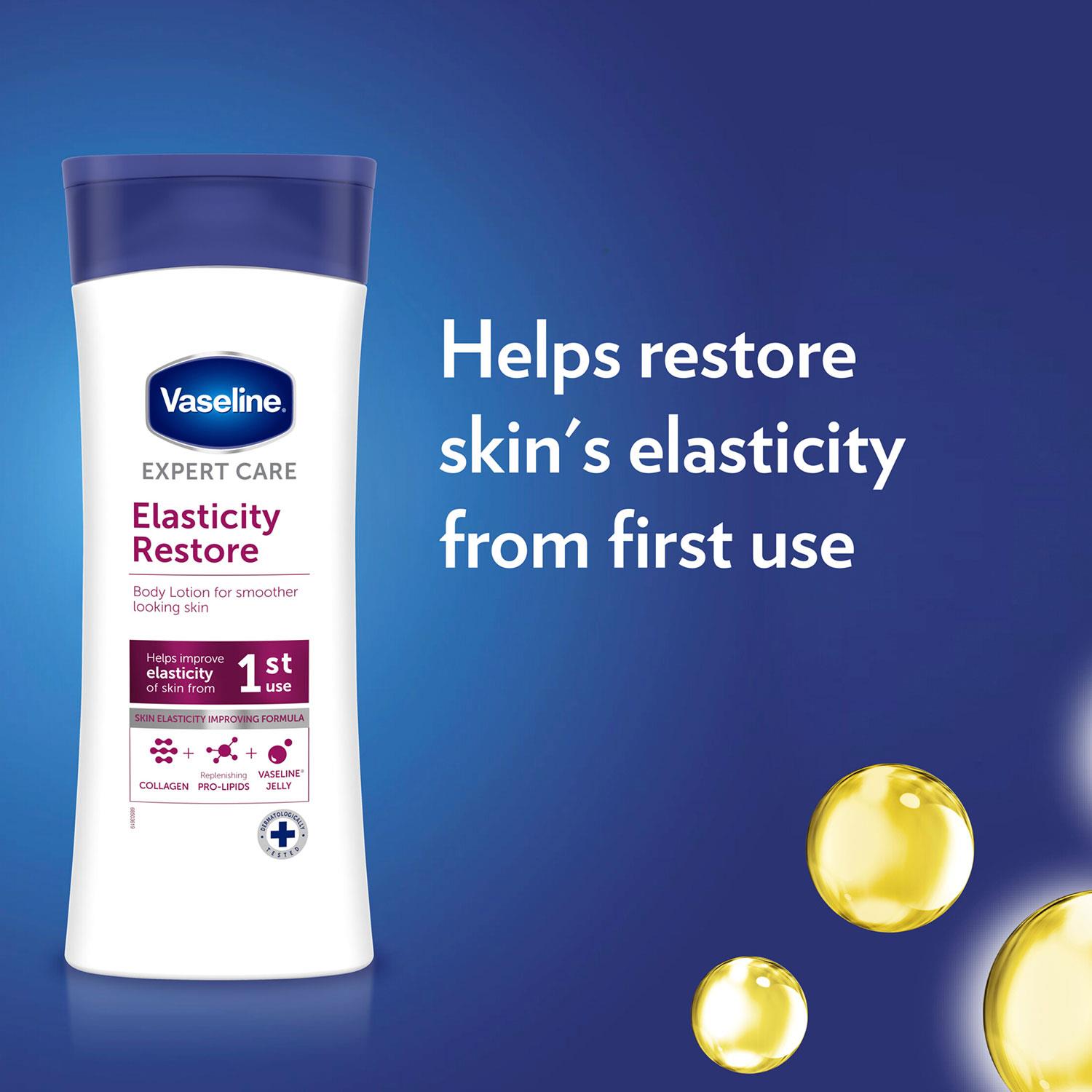 6x400ml Vaseline ExpertCare Instant DrySkin Rescue or Elasticity Restore Lotion - Picture 17 of 19