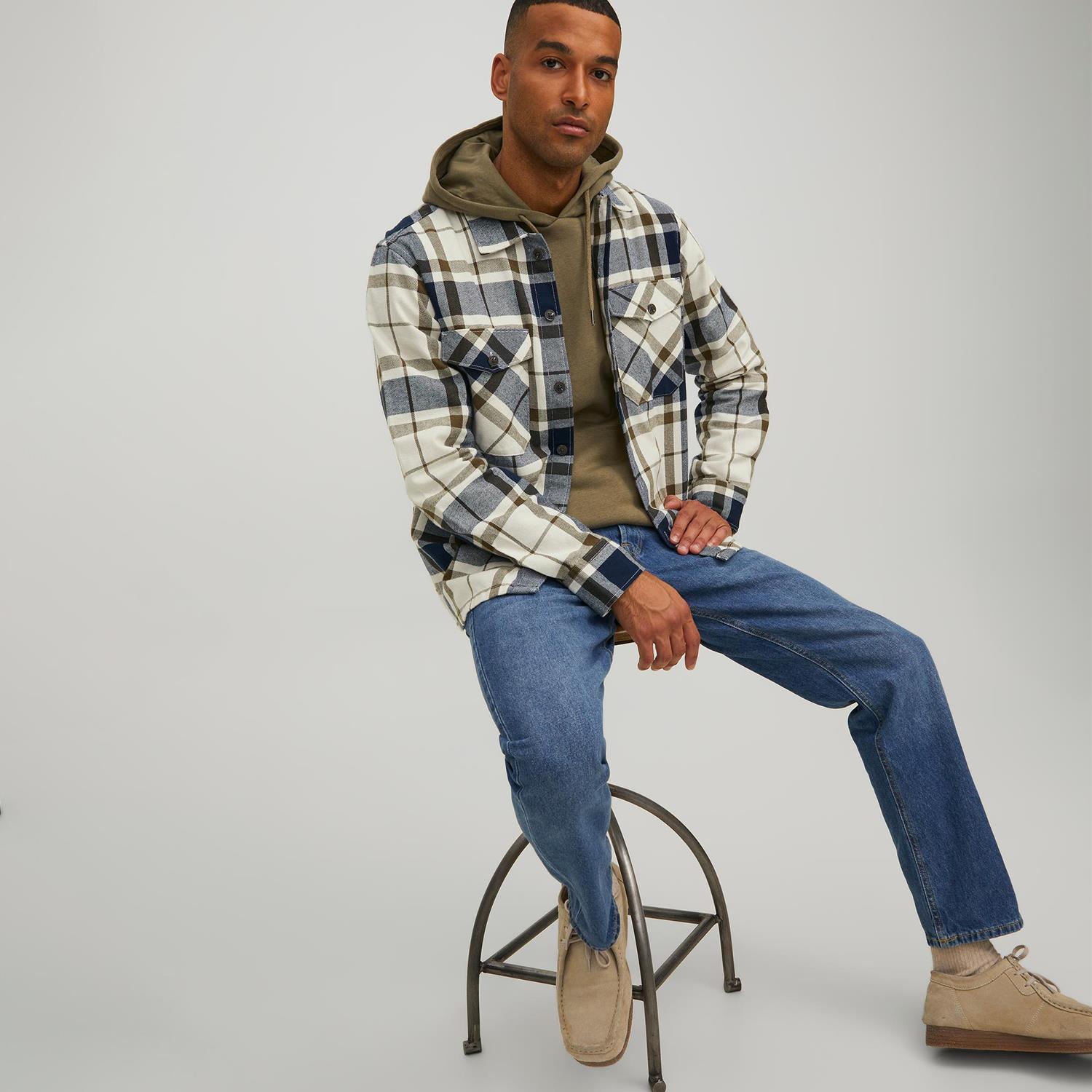 Pantalones de mezclilla azul Jack & Jones para hombre de ajuste cómodo - Imagen 23 de 66
