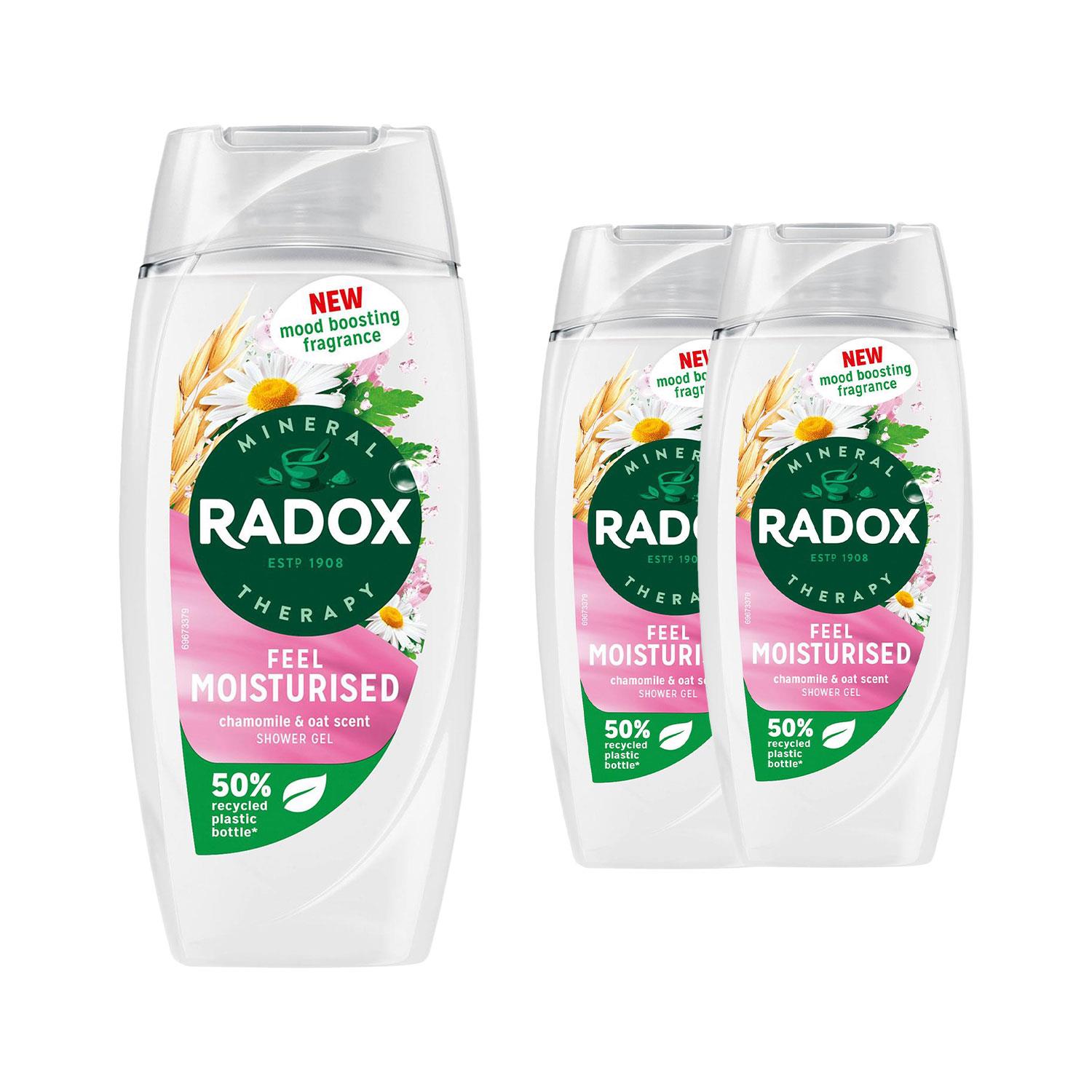 Gel de ducha terapia mineral Radox con nueva fragancia estimulante del estado de ánimo 675 ml, paquete de 3 - Imagen 28 de 45