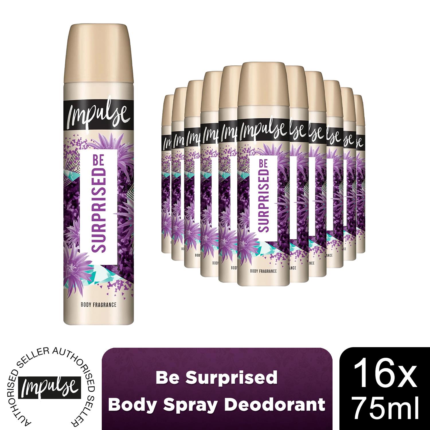 Impulse Body Spray Deodorant with Blend of Natural Scents 75ml, Multi-Packs - Picture 133 of 177